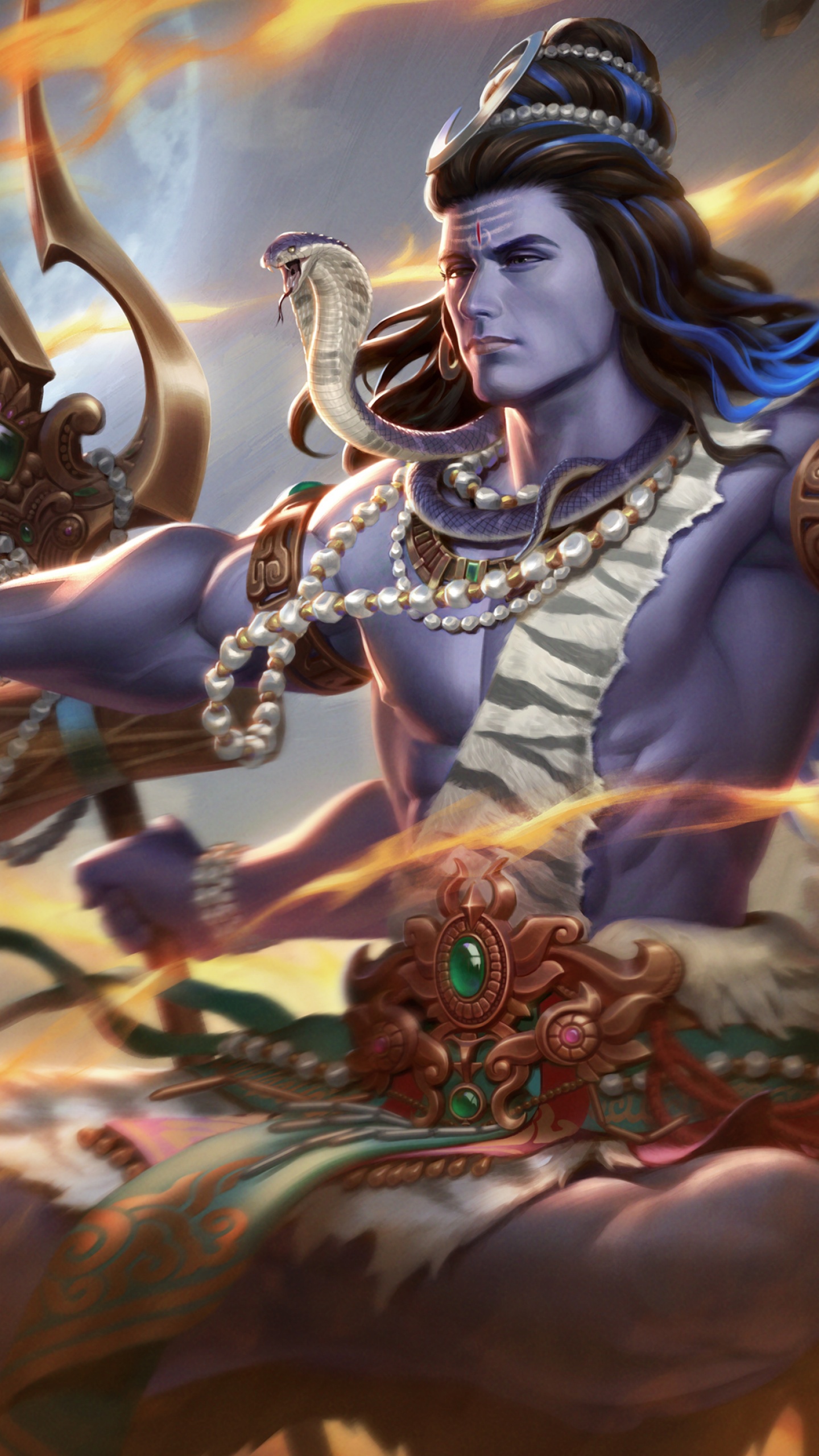 Lord Shiva Wallpaper 4K, The Destroyer, Smite, Games, #7301