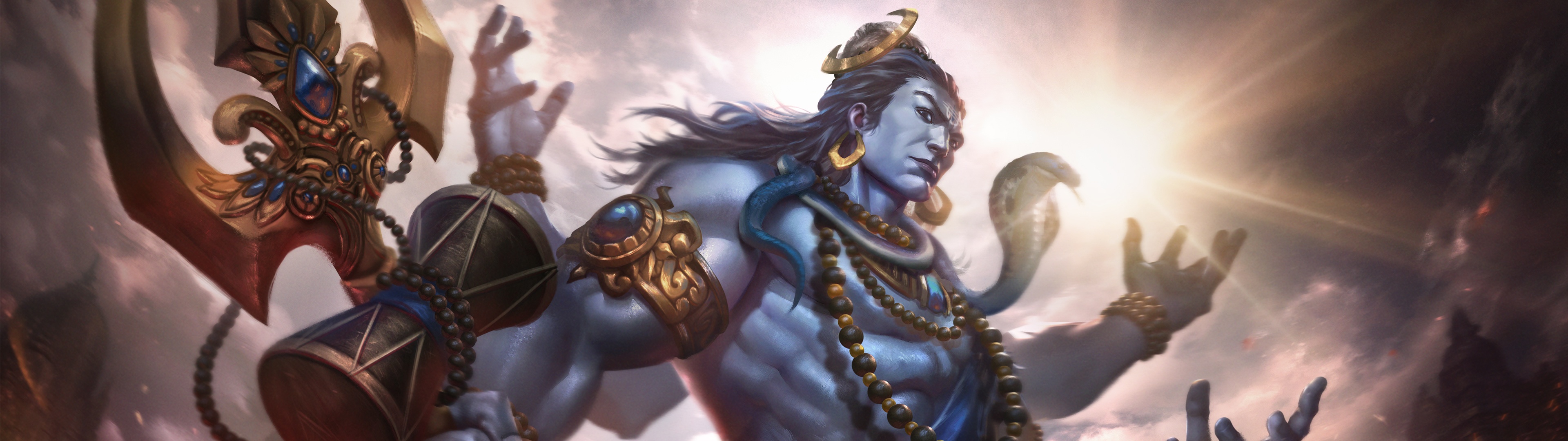 God Ganesh in Smite, Lord Ganesh, Smite 4K wallpaper download
