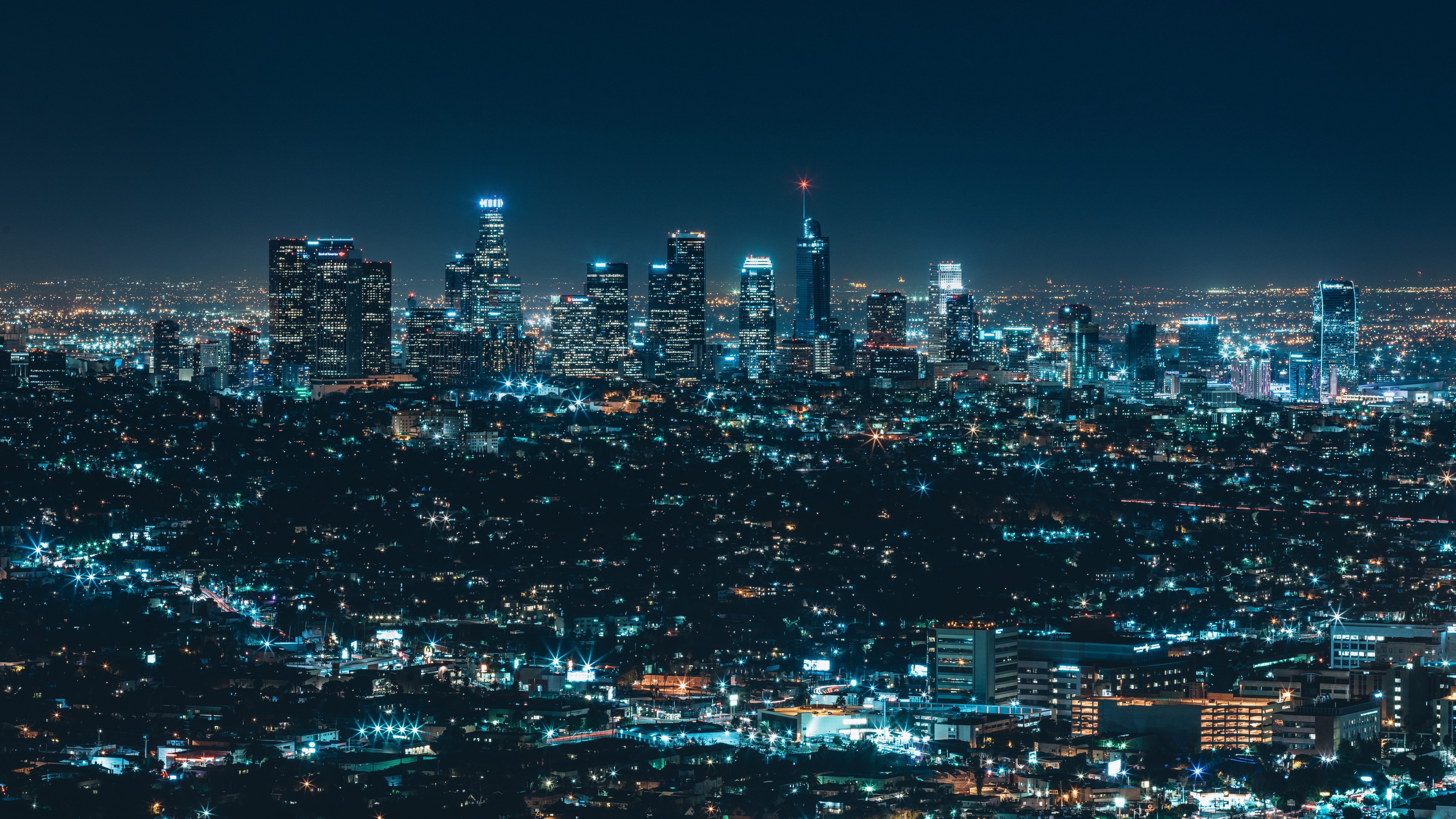 Los angeles at night iphone HD wallpapers  Pxfuel