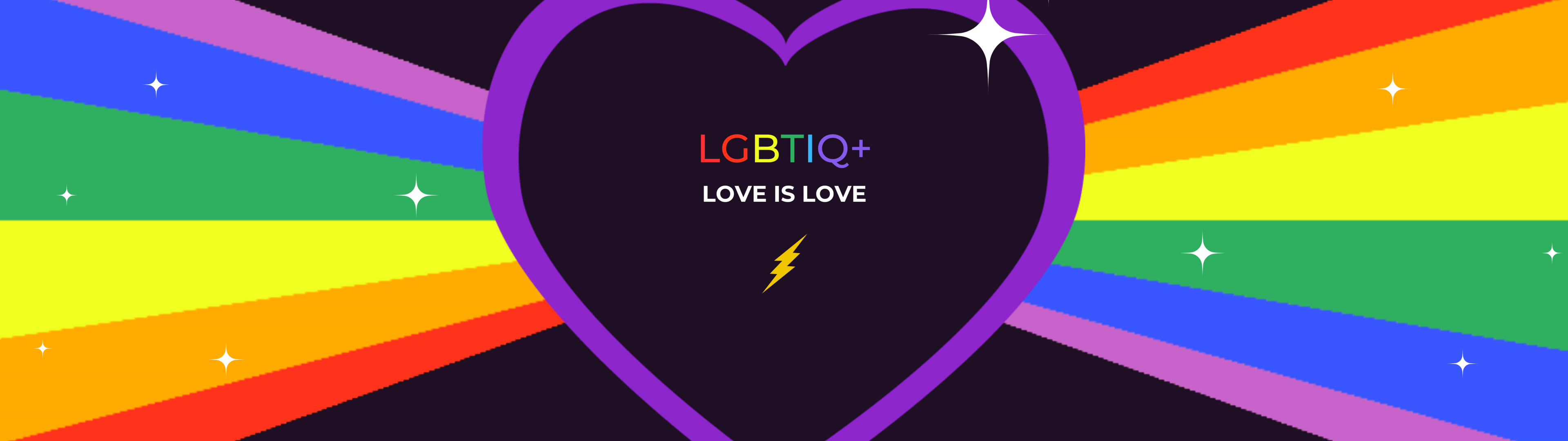 Love Is Love Wallpaper 4K, LGBTQ, Rainbow, Love heart