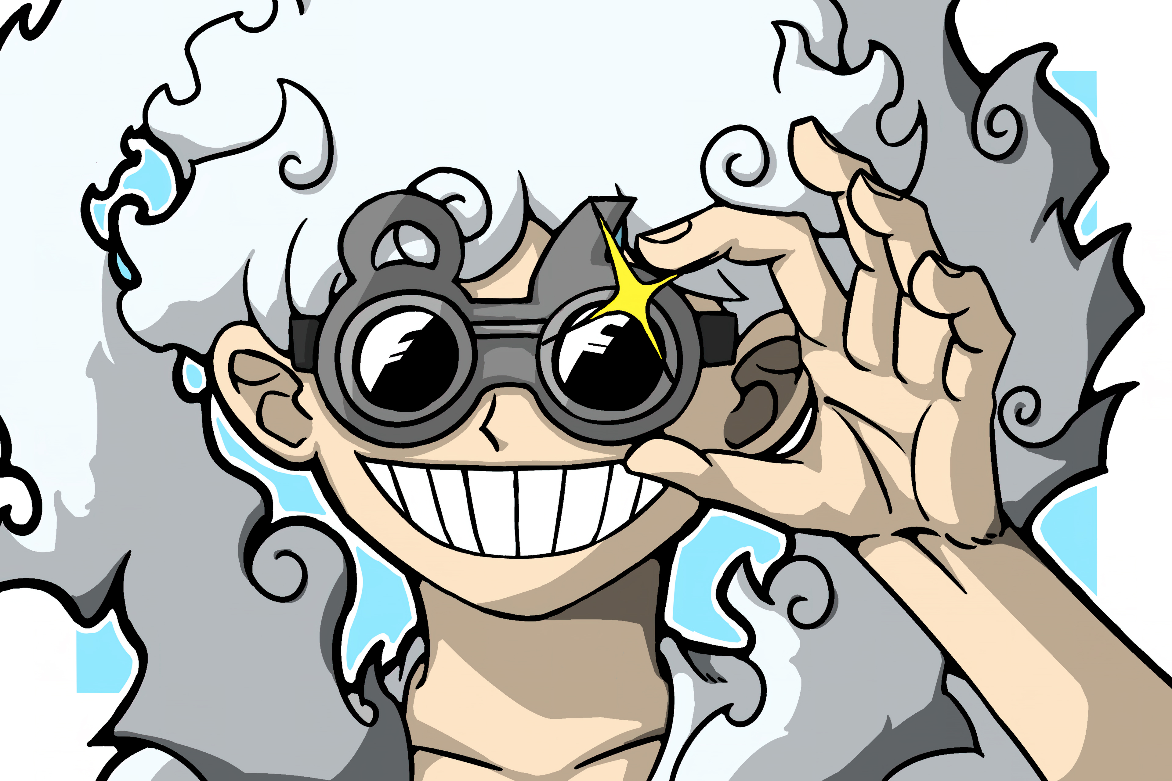 Luffy Gear 4 - Flying Sunglasses
