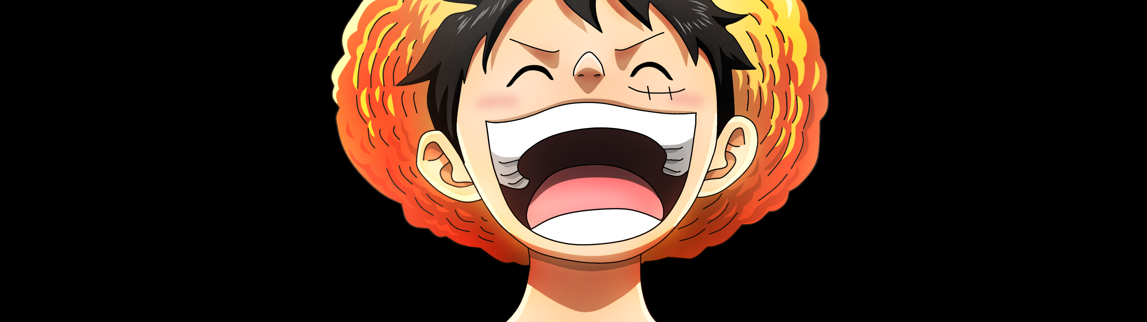 Luffy Wallpaper 4K, Laughing, One Piece, 5K