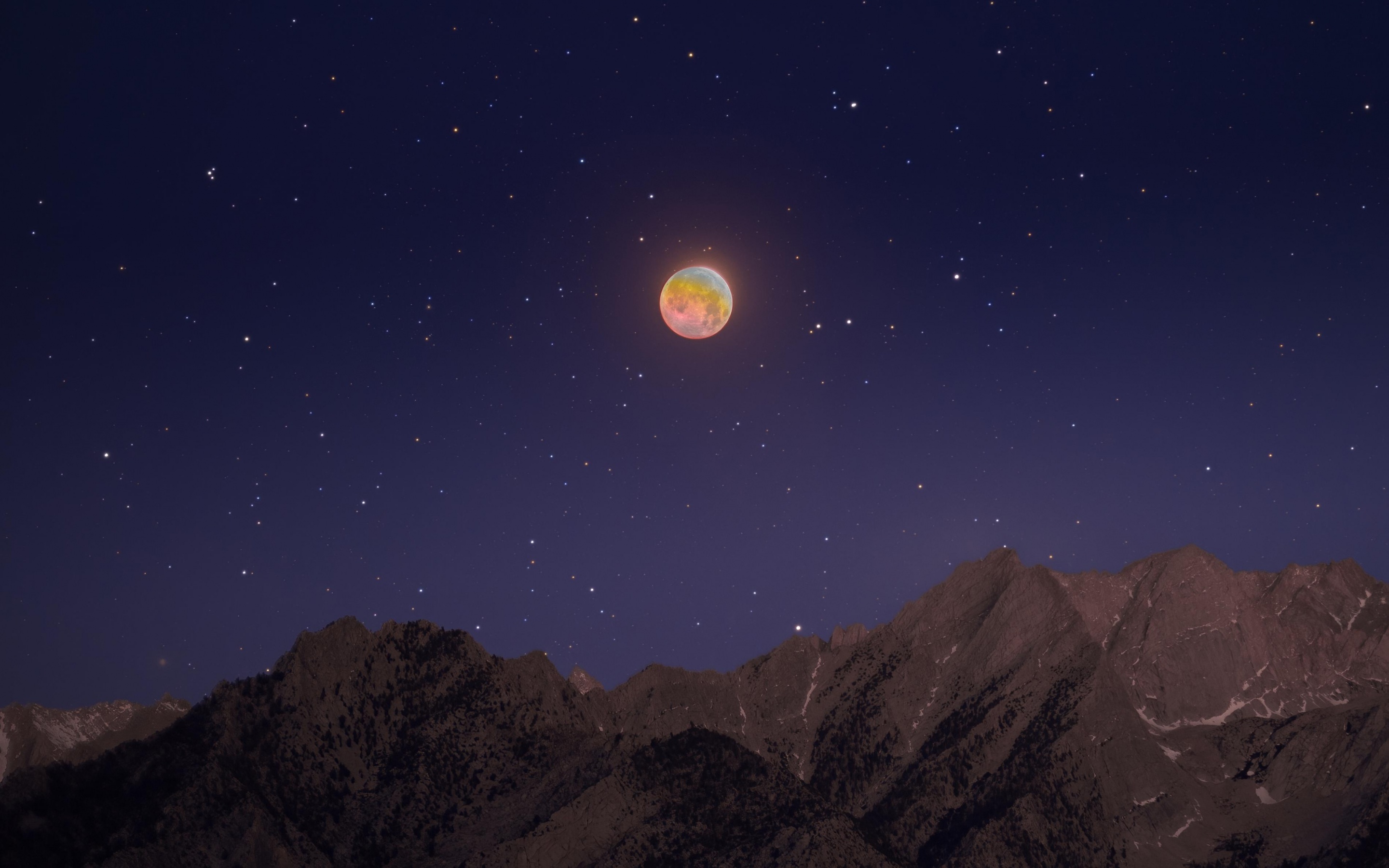 Lunar Eclipse Wallpaper  Download to your mobile from PHONEKY