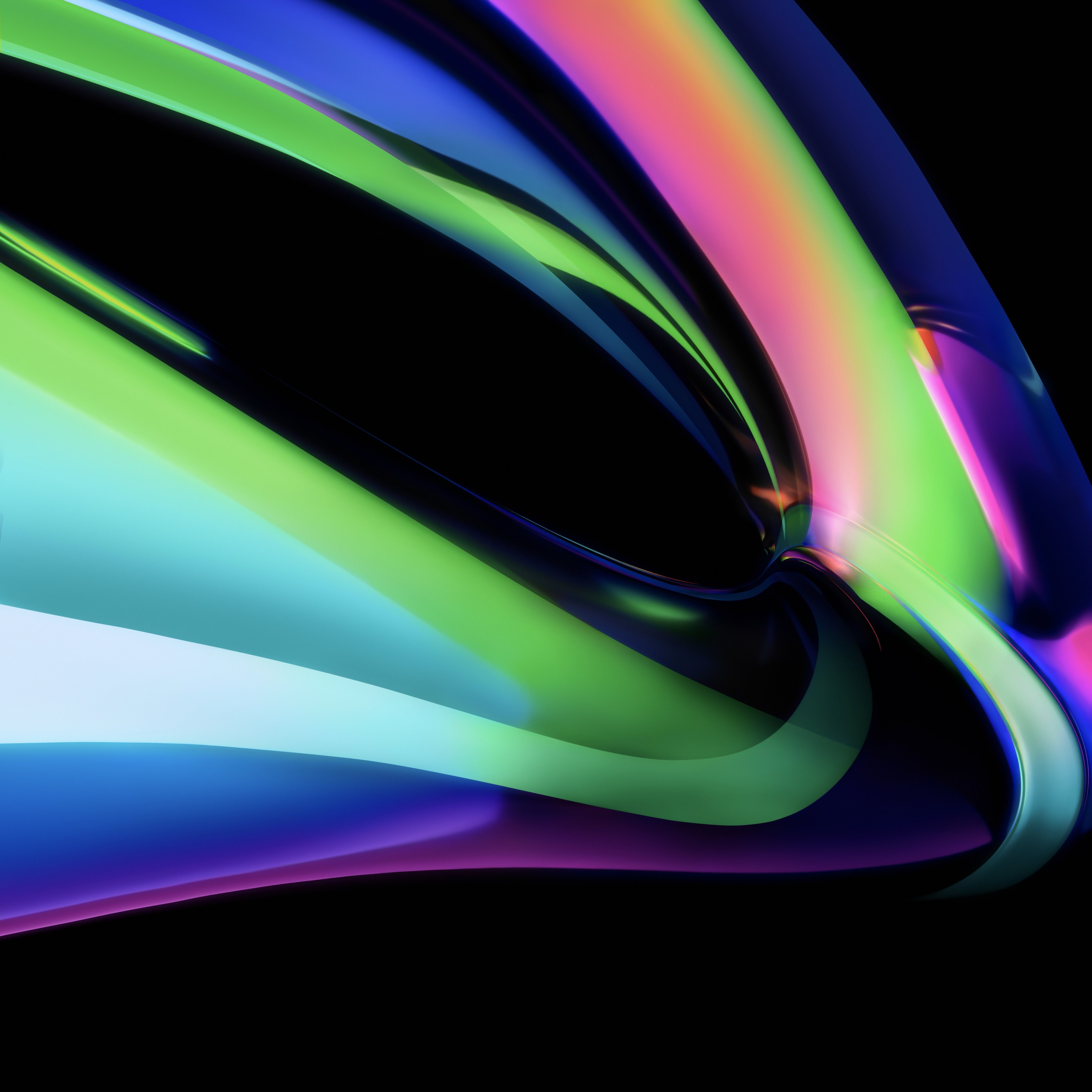 MacBook Pro Wallpaper 4K, Apple M1, Multicolor, Abstract, #4032