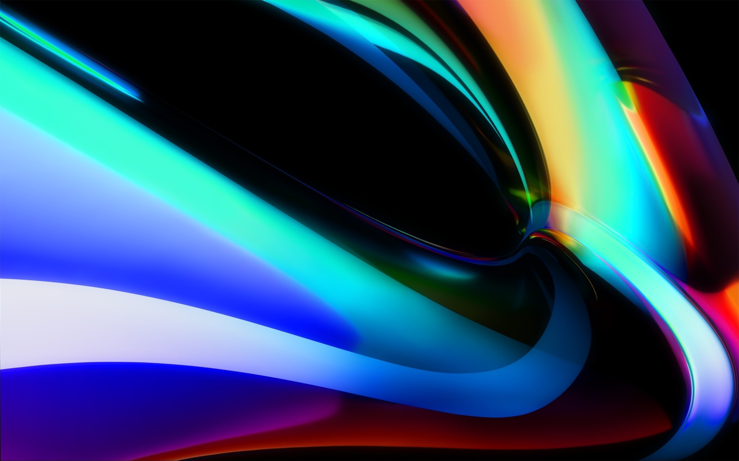 MacBook Pro Wallpaper 4K, Colorful, Apple, Stock, Abstract, #1391