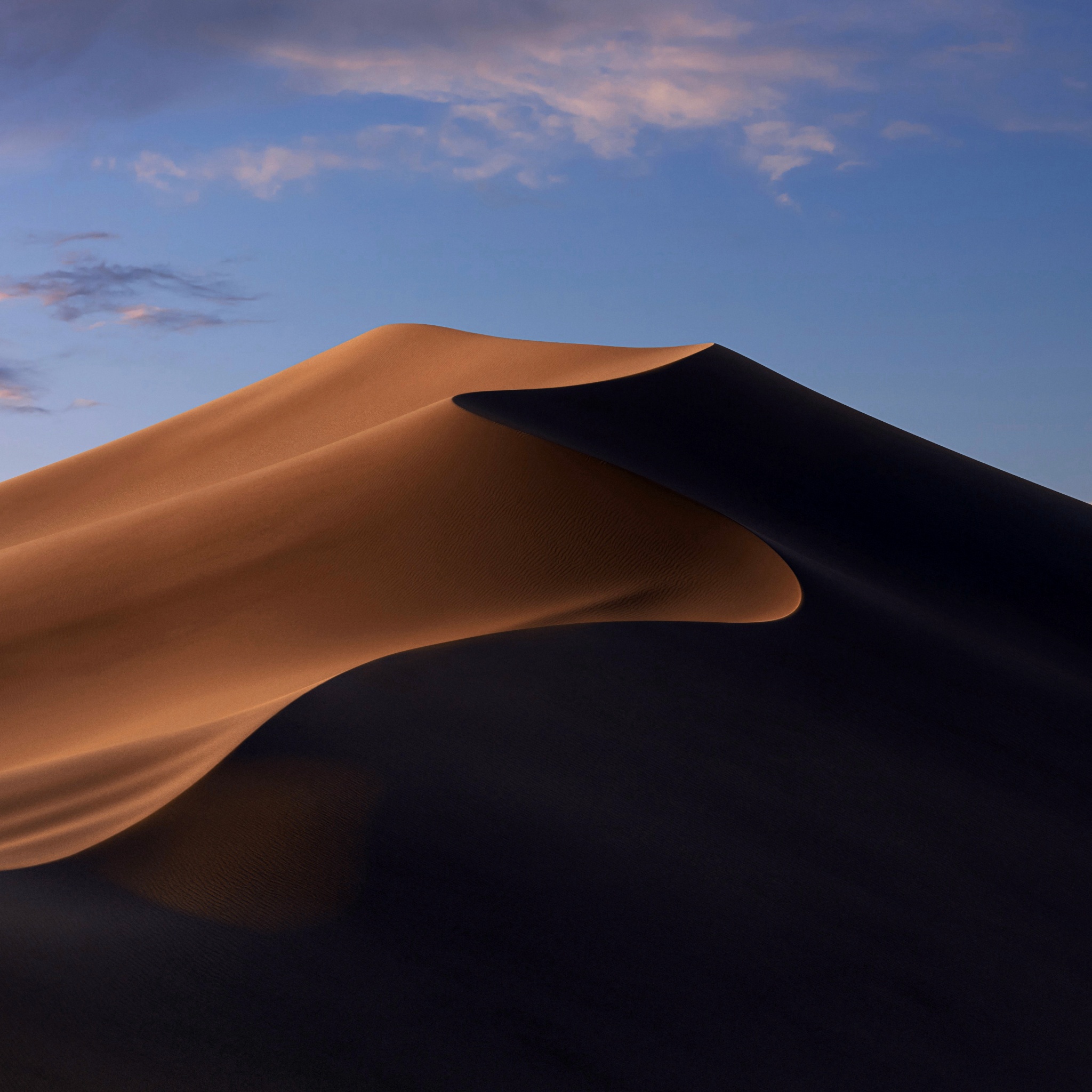 macOS Mojave Wallpaper 4K, Sand Dunes, Mojave Desert