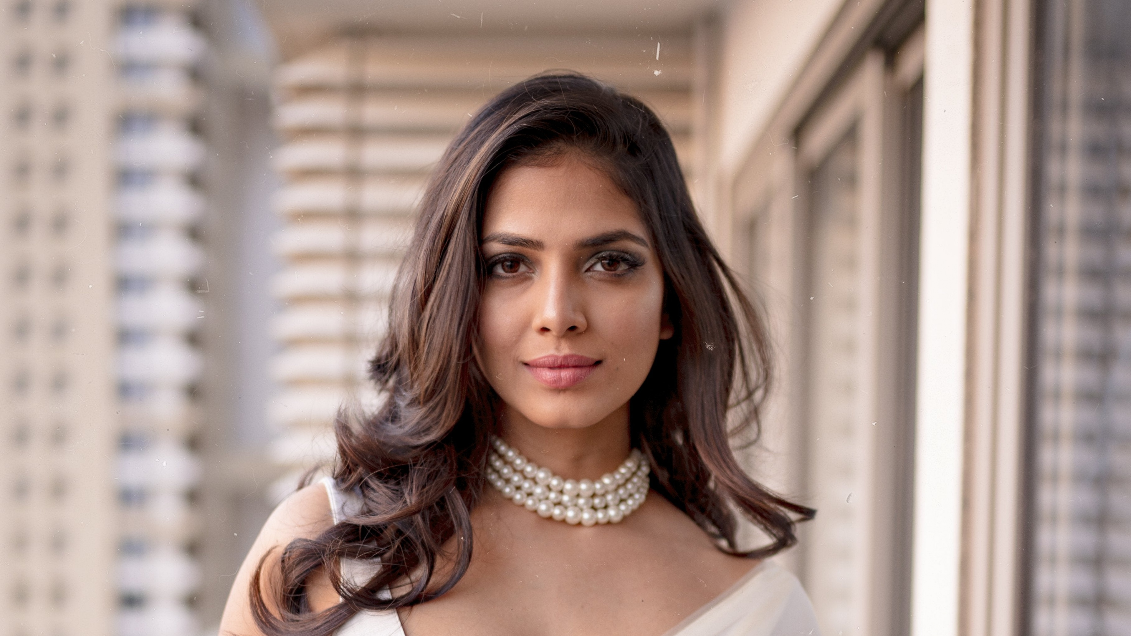Malavika Mohanan 4K Wallpaper, Hot actress, Saree, Indian actress