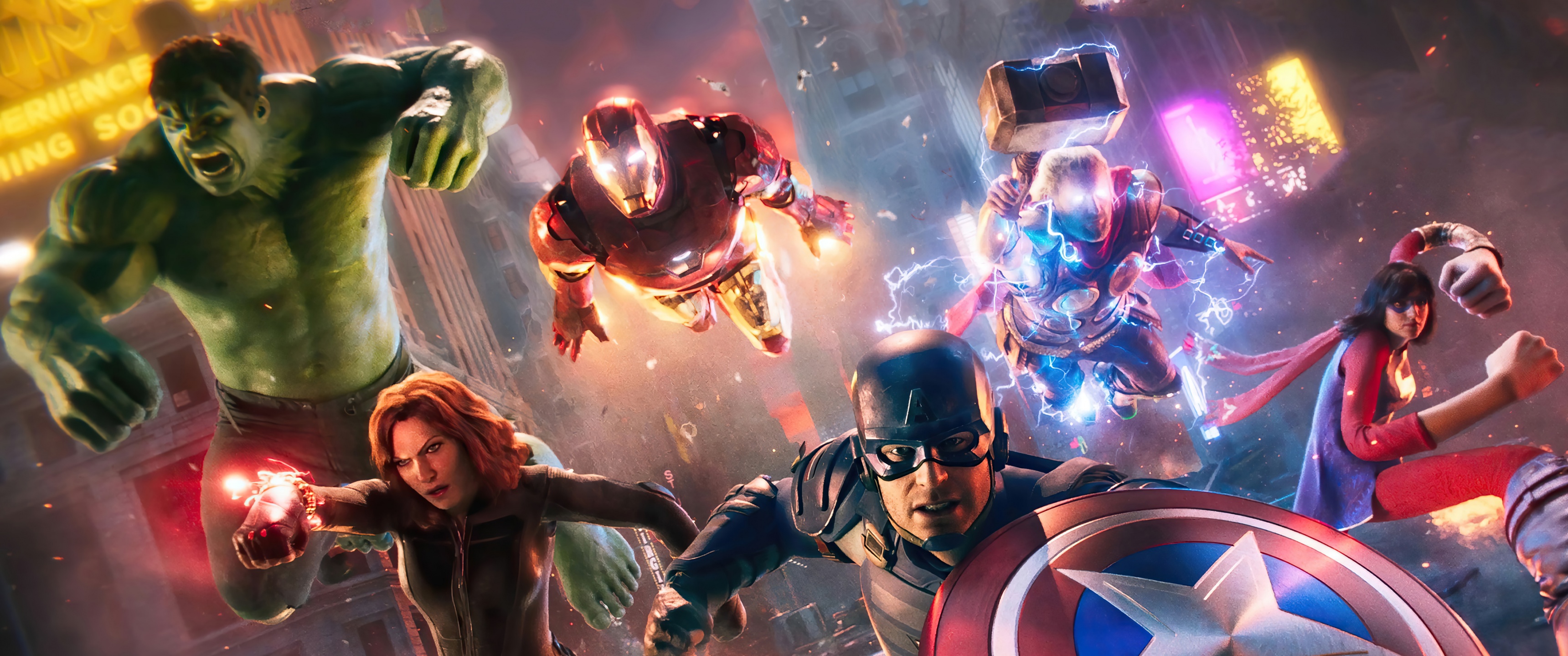 Marvel's Avengers Wallpaper 4K, Marvel Superheroes, Games, #4969