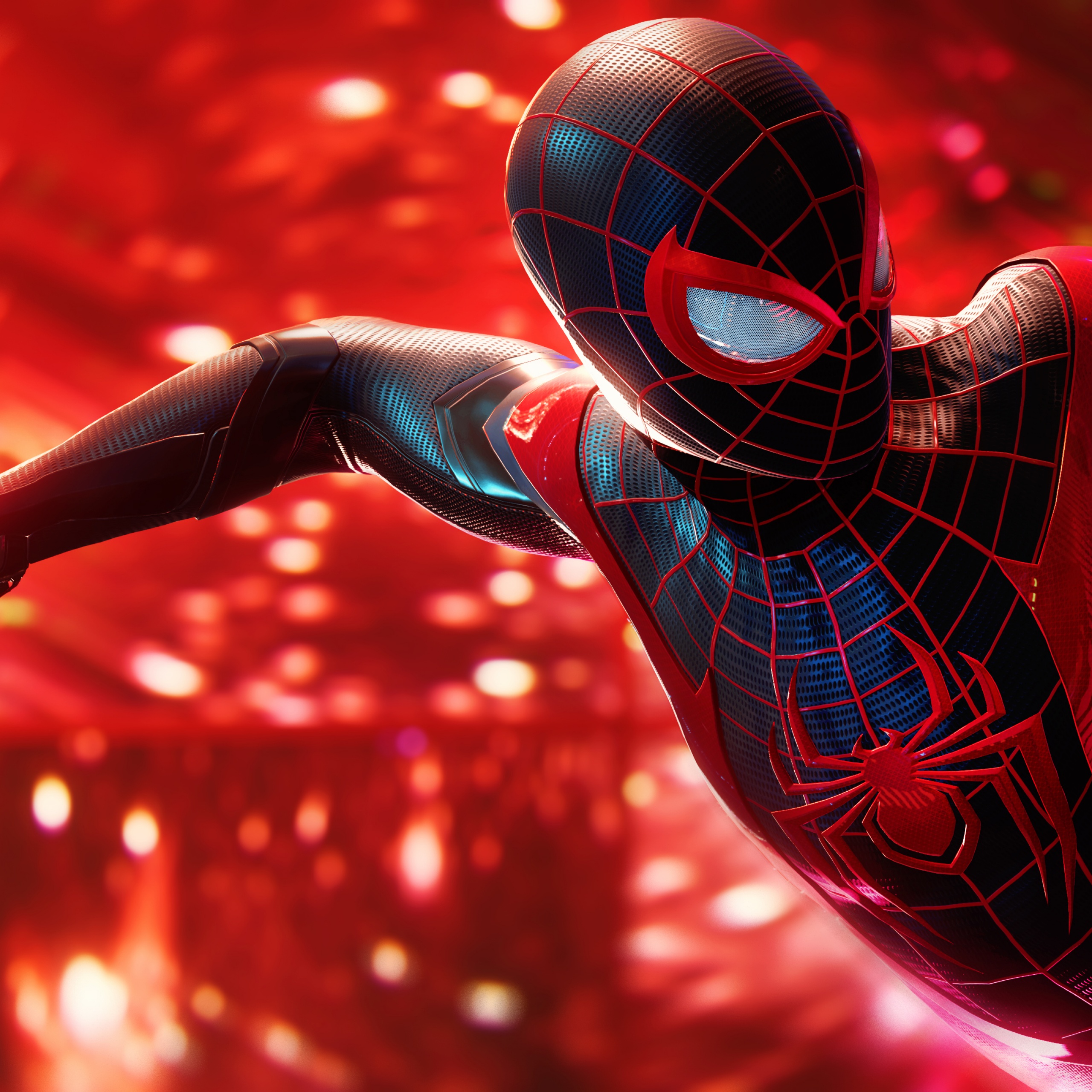 Marvel's Spider-Man Remastered Wallpaper 4K, Screenshot, Red