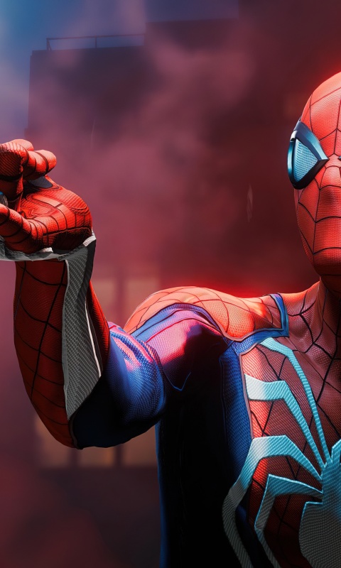 Marvel's Spider-Man Remastered Wallpaper 4K, Advanced suit