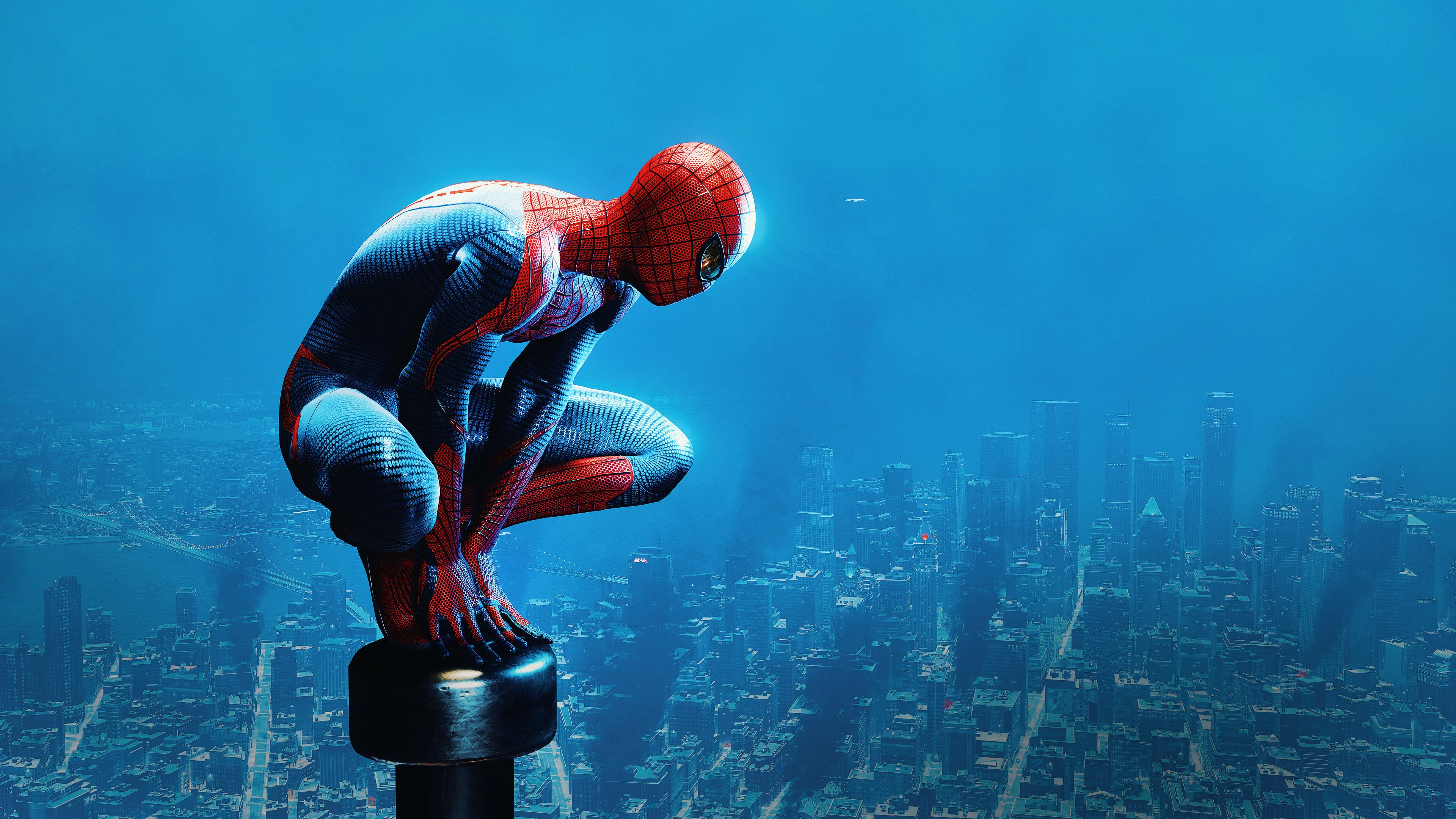 Marvel's Spider-Man Remastered Wallpaper 4K, Video Game, PC Games