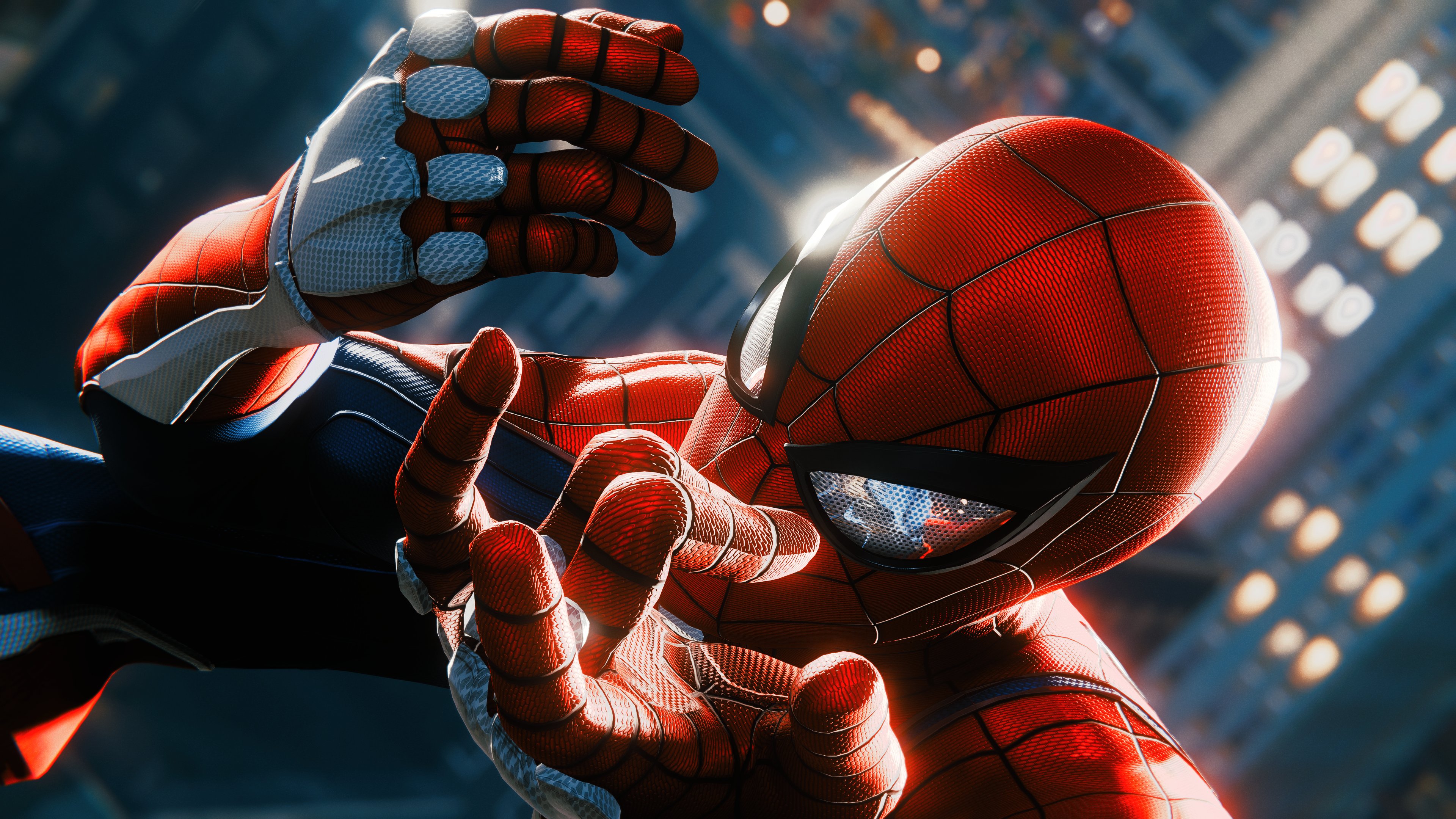 Marvel's Spider-Man Remastered Wallpaper 4K, Photo mode, Spiderman