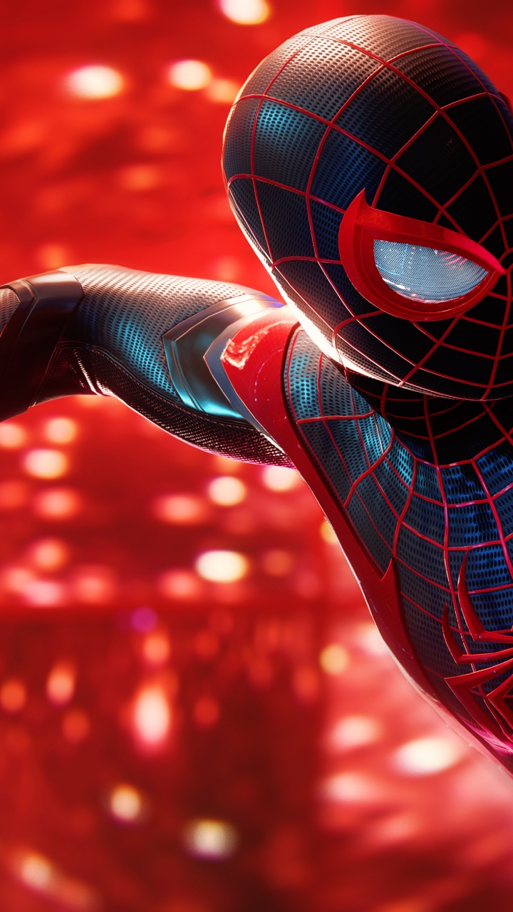 Marvel's Spider-Man Remastered Wallpaper 4K, Screenshot, Red