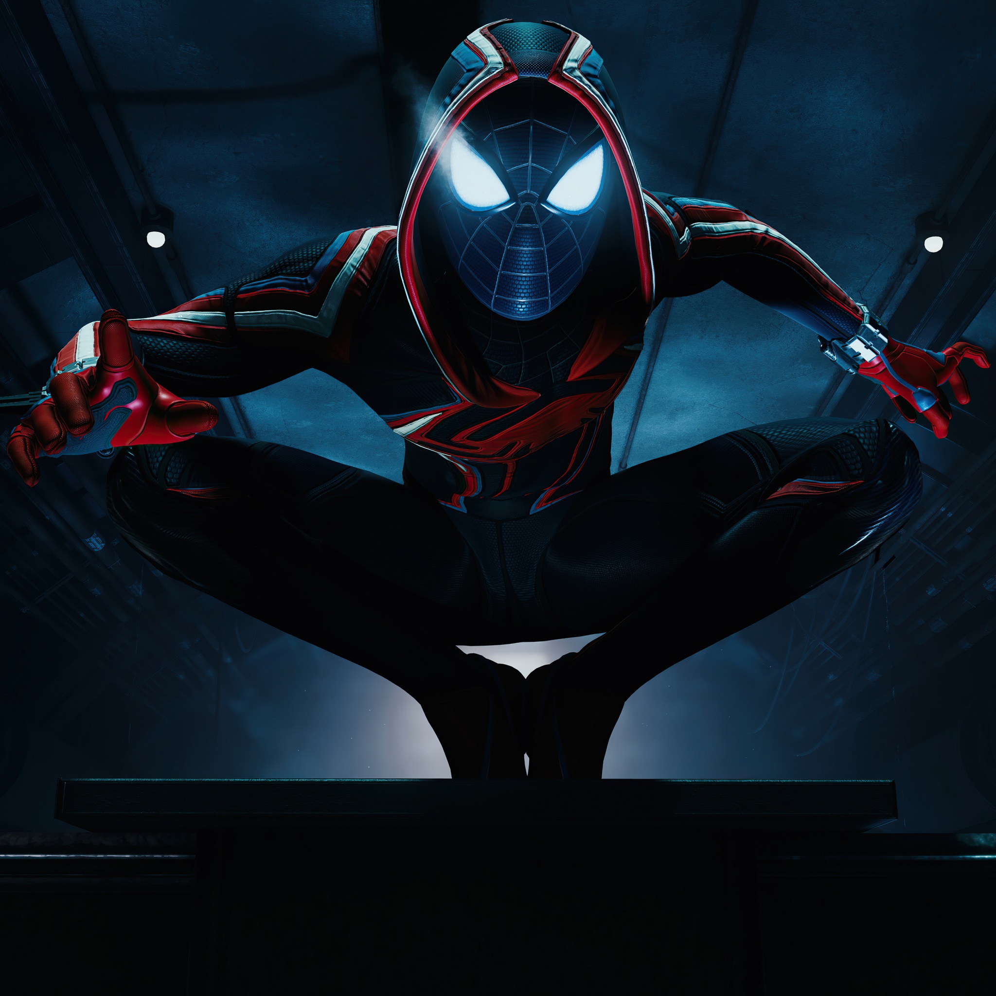 Marvel's Spider-Man: Miles Morales 4K Wallpaper, Photo mode, Dark