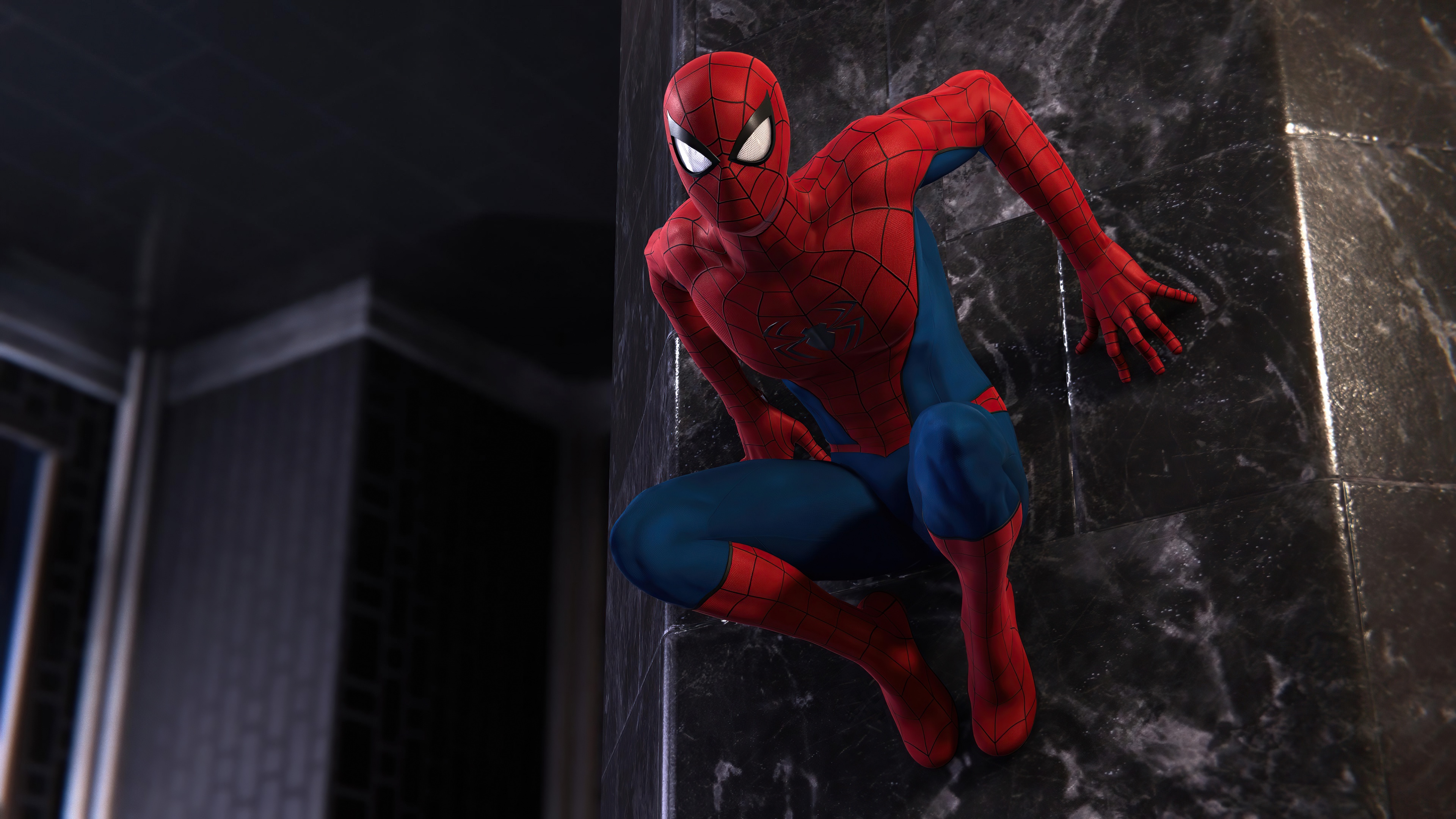 Marvel's Spider-Man Remastered Wallpaper 4K, Spider-Man, 2021 Games