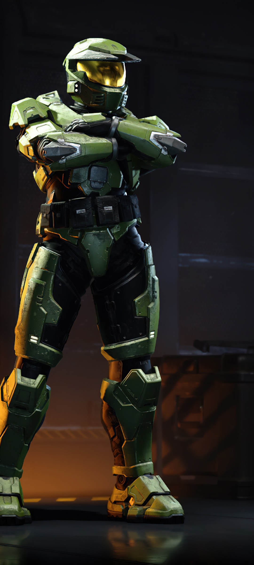 Master Chief’s iconic Mjolnir Mark V armor Halo 4K Wallpaper