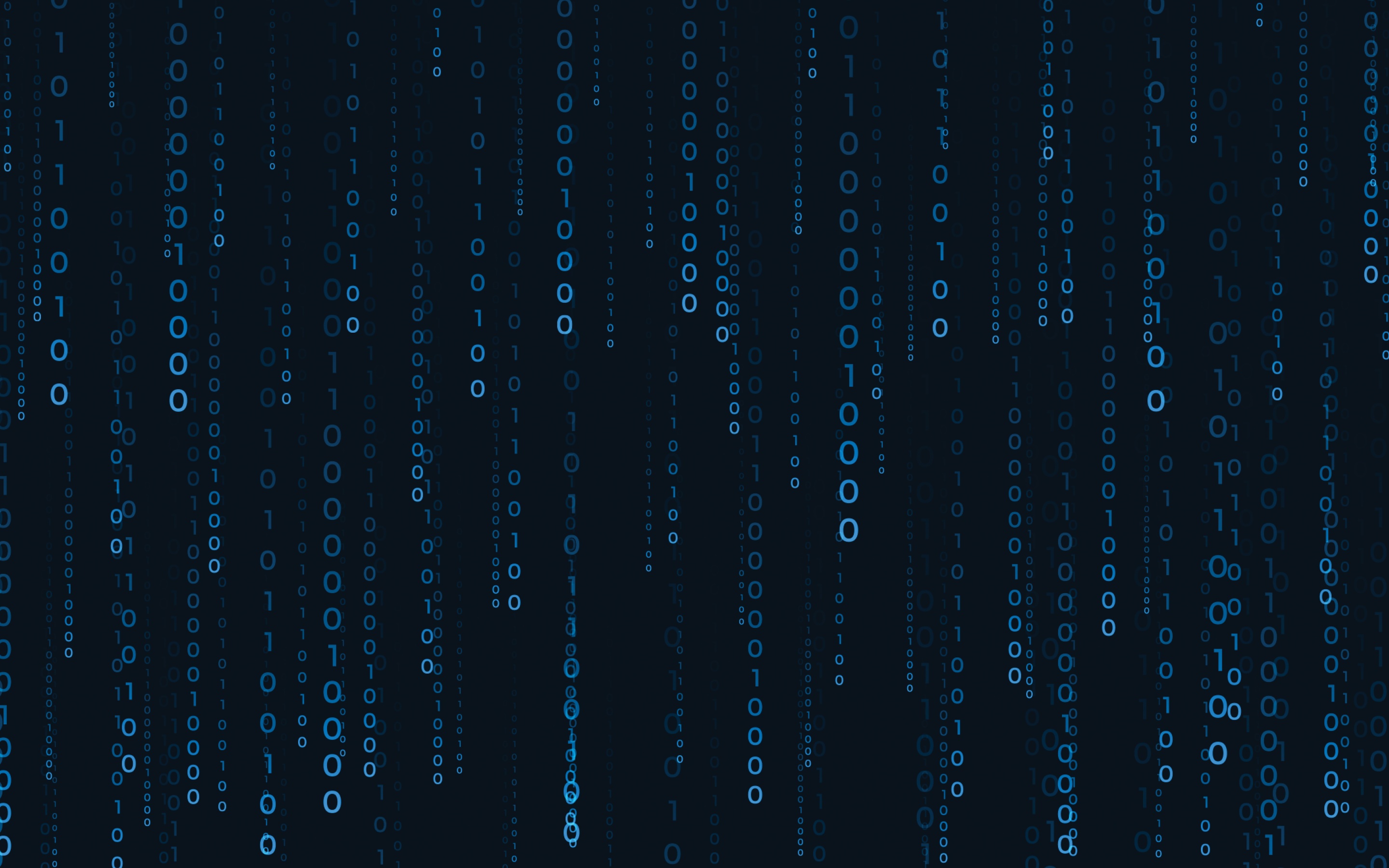 Technology Binary Number Programming 6K wallpaper download