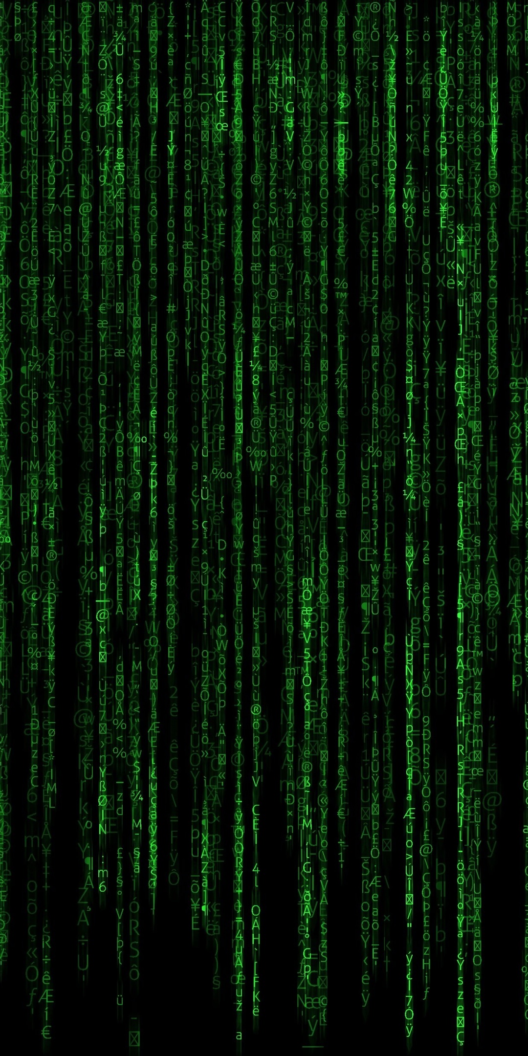 Matrix Wallpaper 4K, Program, Falling