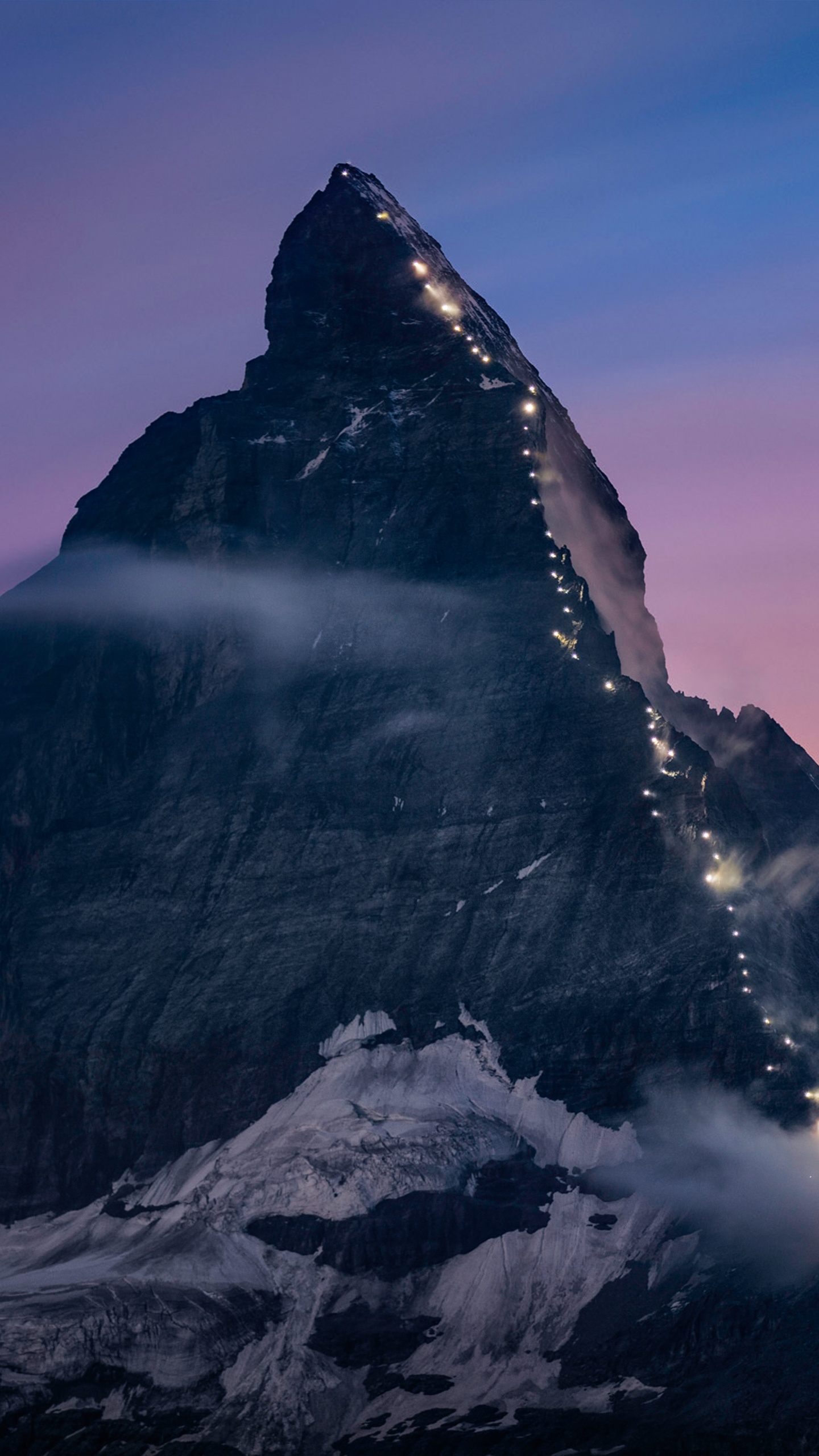 Matterhorn Wallpaper 4K, Mountain, Dusk, Peak, Sunrise