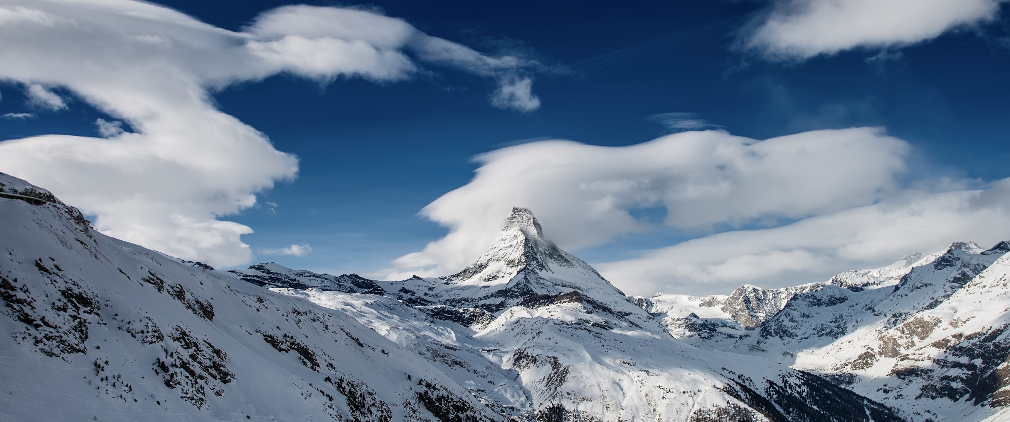 Matterhorn Wallpaper 4K, Mountain Peak, Nature, #4058