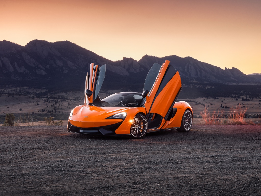 McLaren 520S Spider Wallpaper 4K, Sports cars, 5K