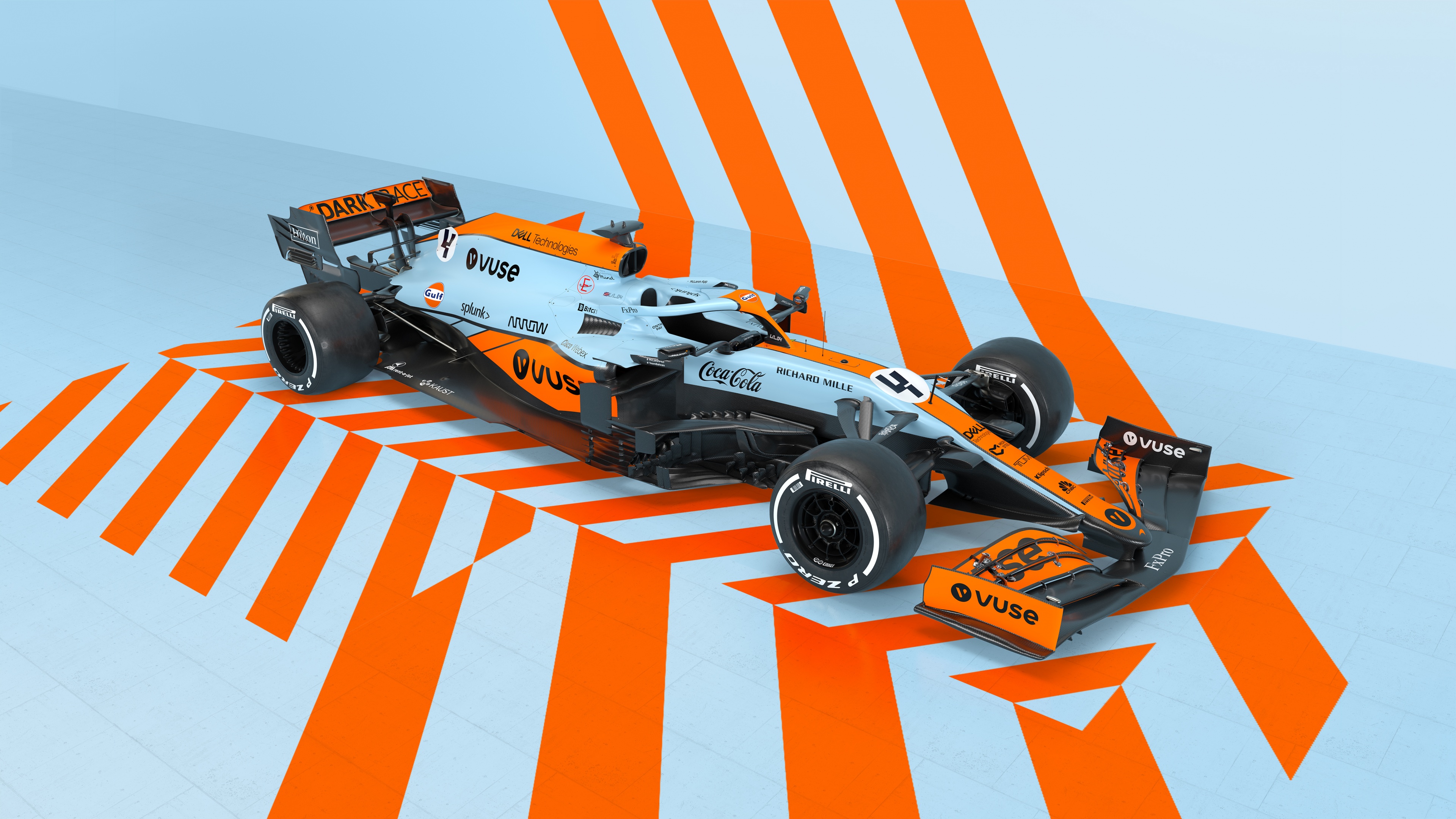 McLaren MCL35M Wallpaper 4K 5K Formula One cars F1 Cars 5428
