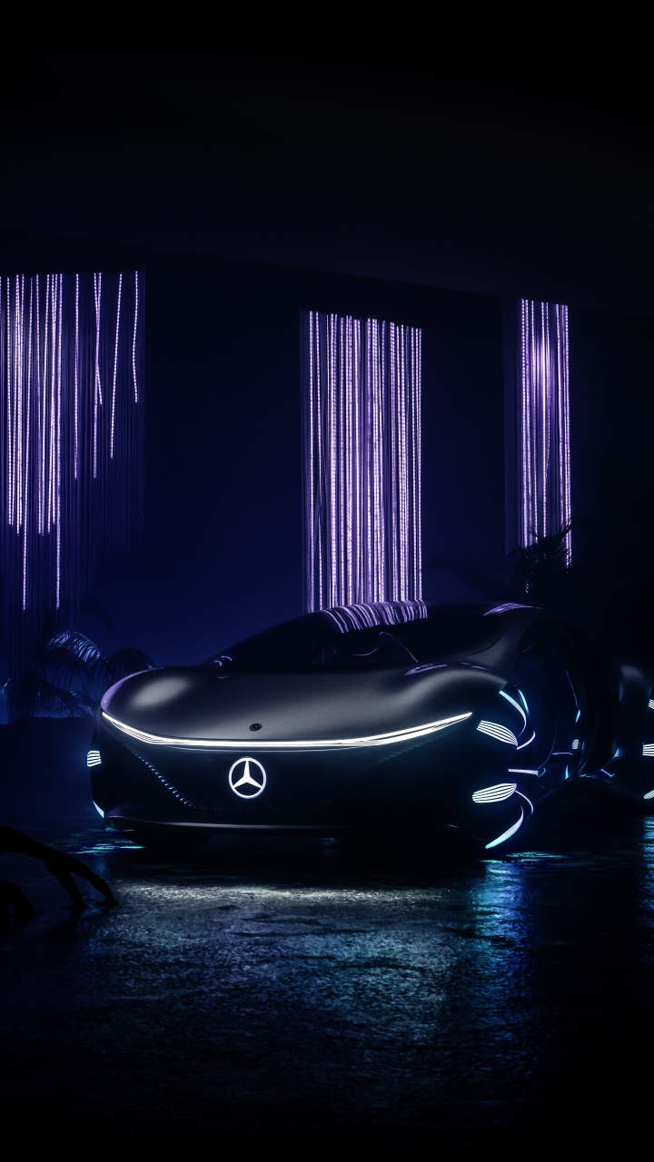 Mercedes-Benz VISION AVTR Wallpaper 4K, Concept cars, 2020
