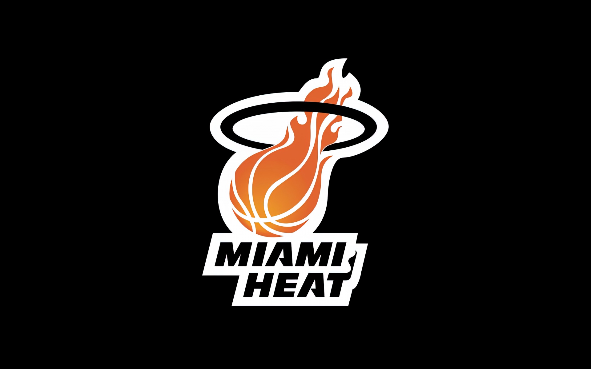 Miami Heat Wallpaper 4K, Basketball team, Logo