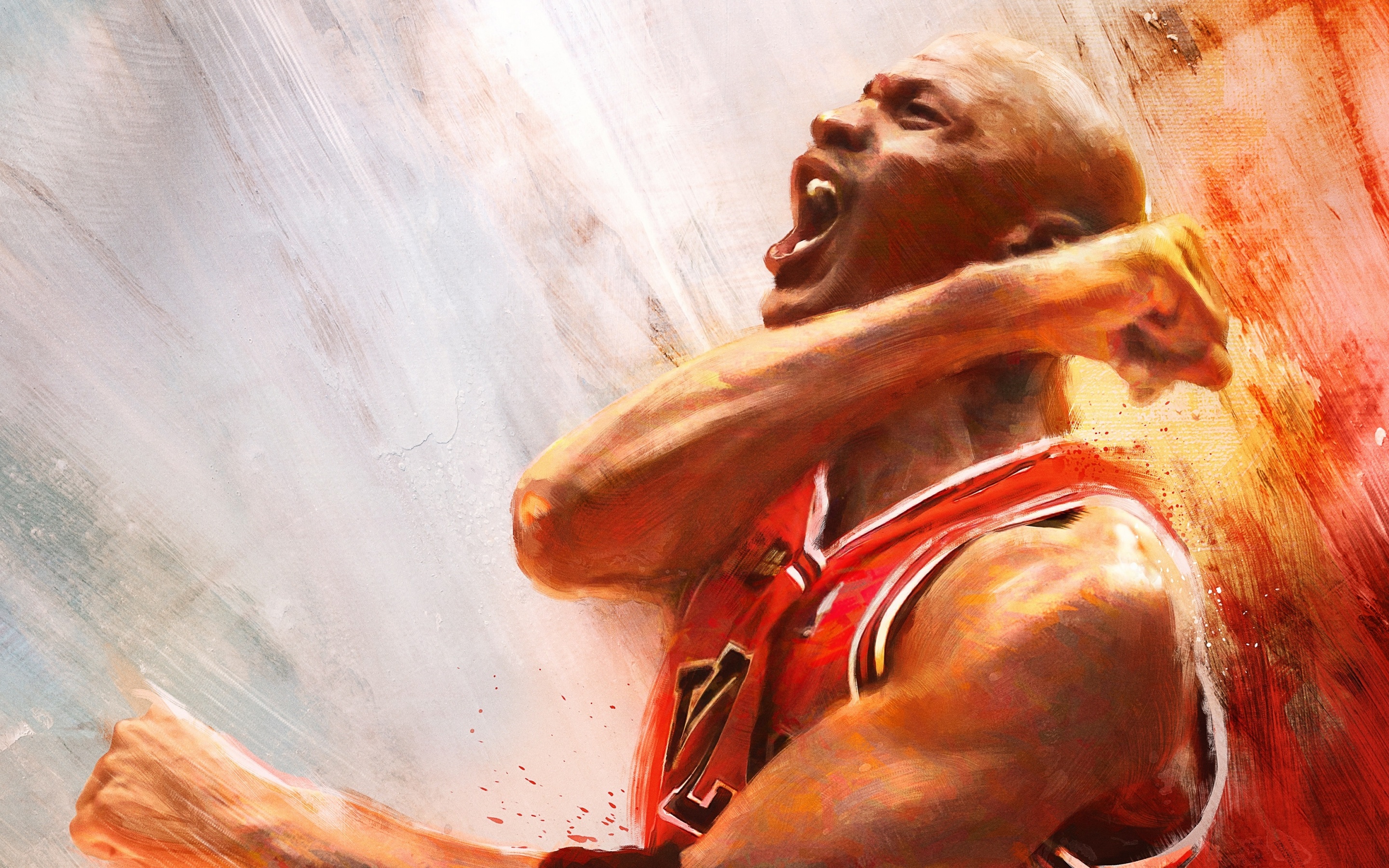 Download Michael Jordan Trophy Art Wallpaper  Wallpaperscom