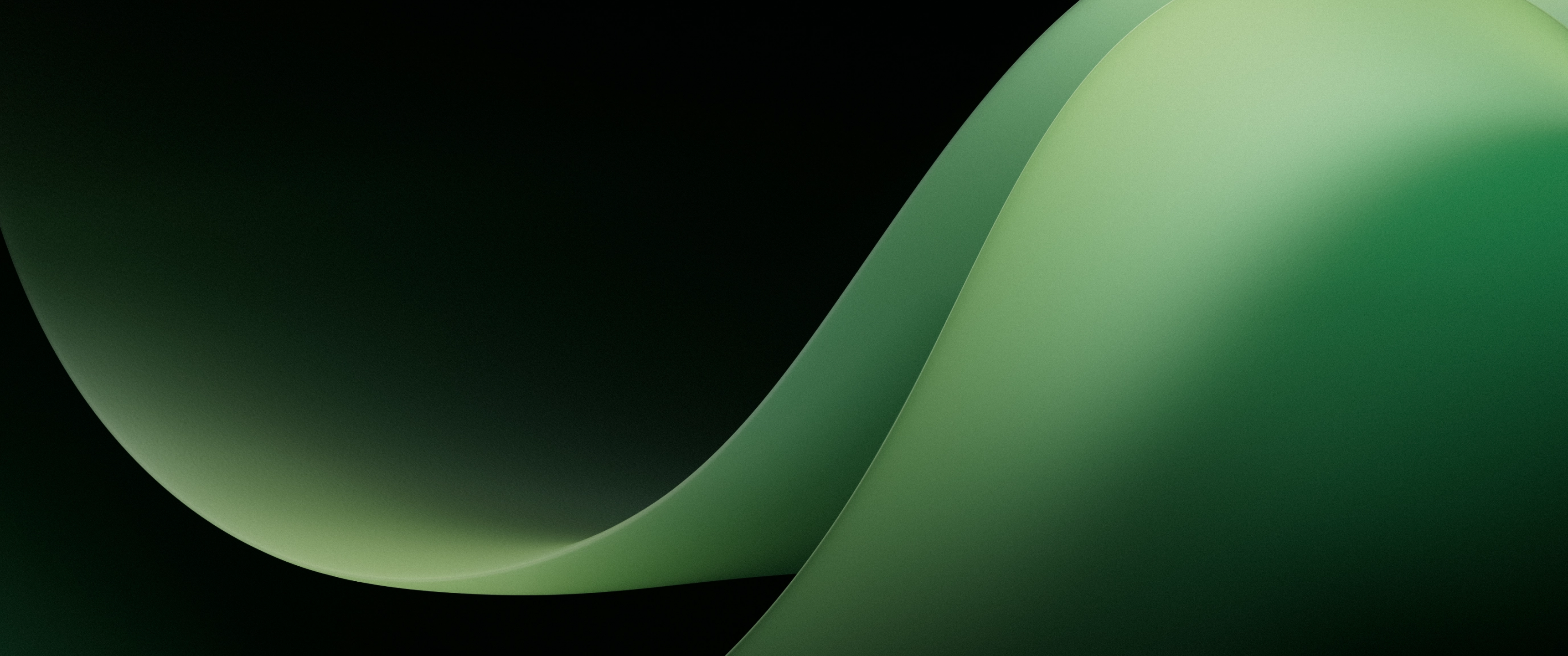 Microsoft Surface Duo 2 Wallpaper 4K, Green background, Abstract, #9238