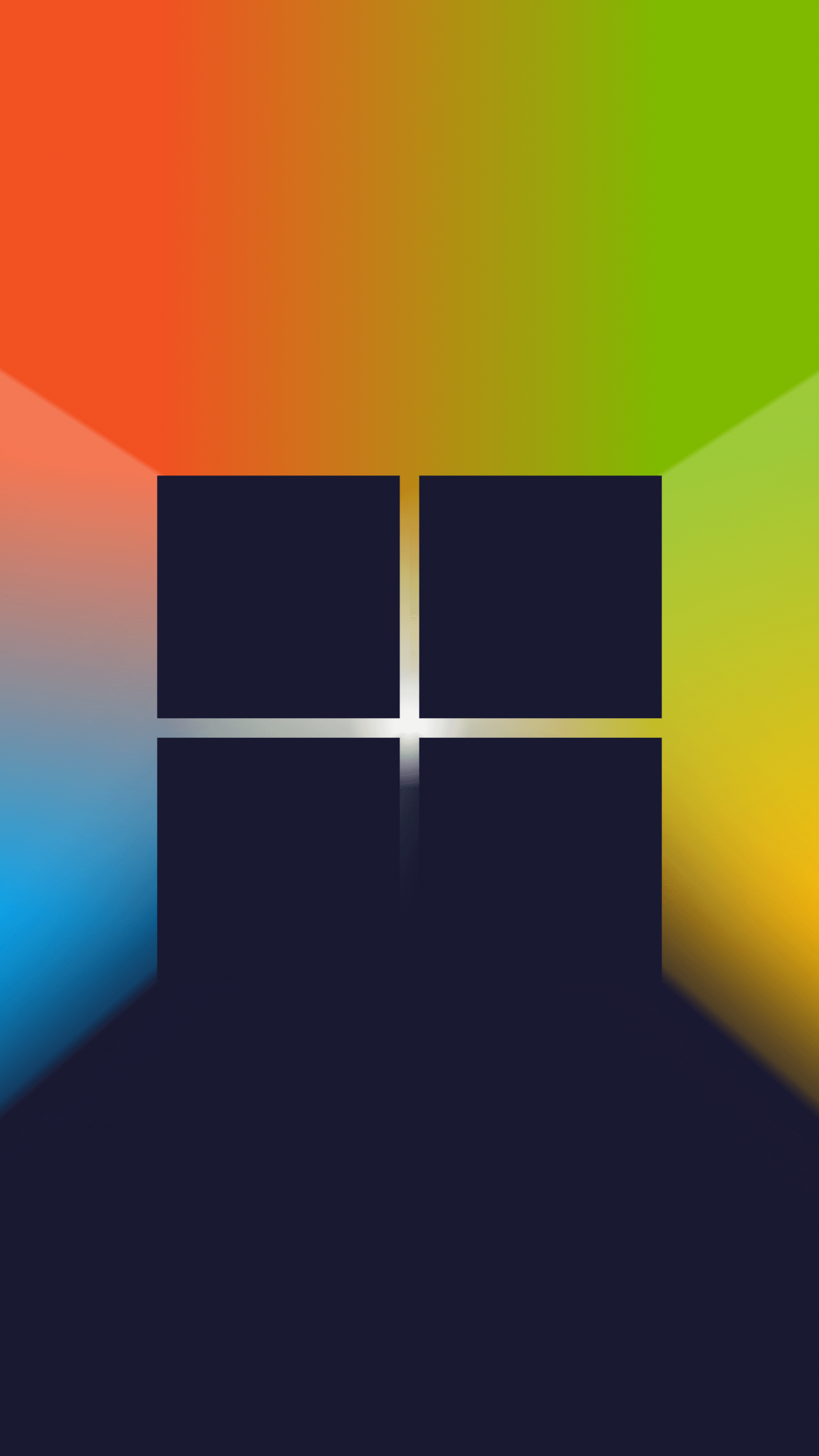 Microsoft Windows Wallpaper 4K, Logo, Gradient background, Colorful