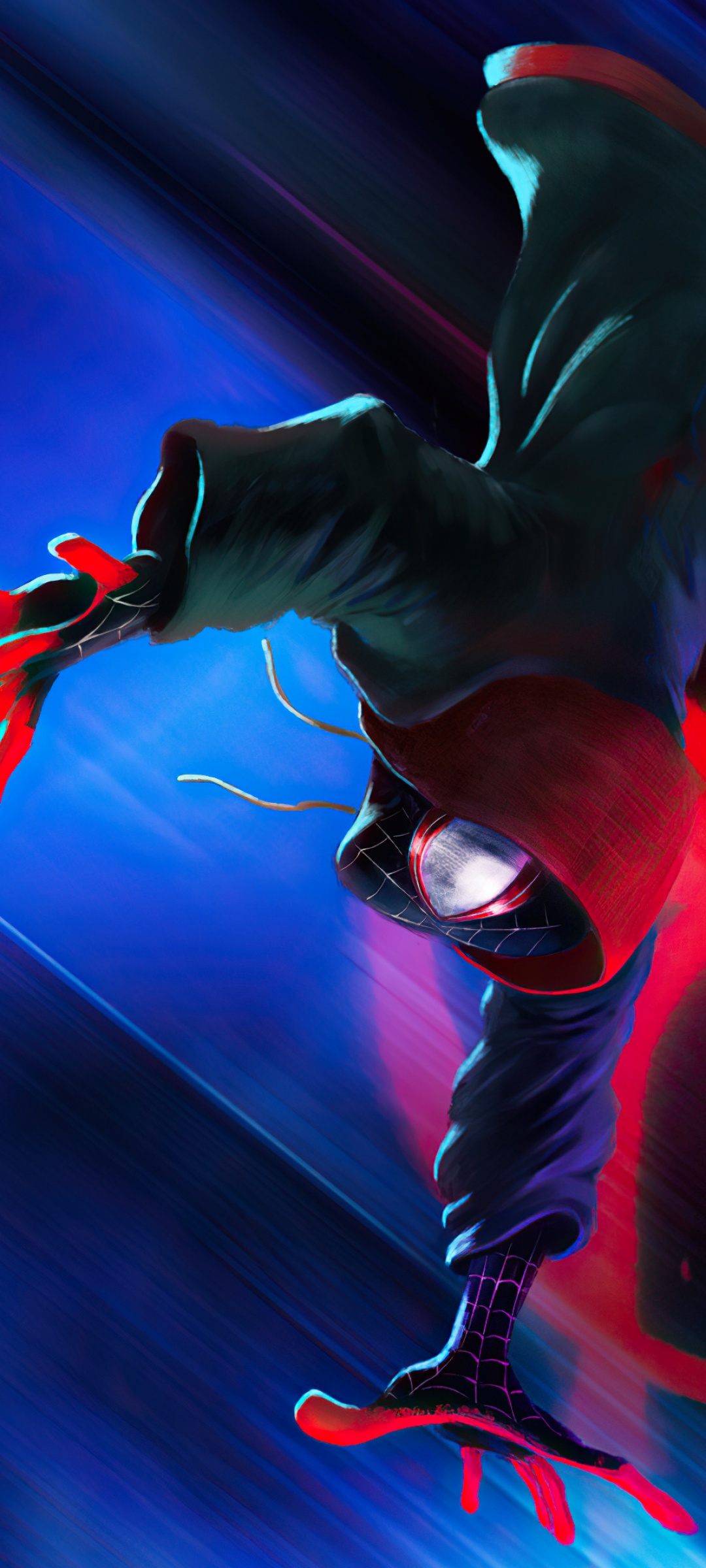 Miles Morales 4K Wallpaper, Spider-Man: Into the Spider-Verse, Graphics