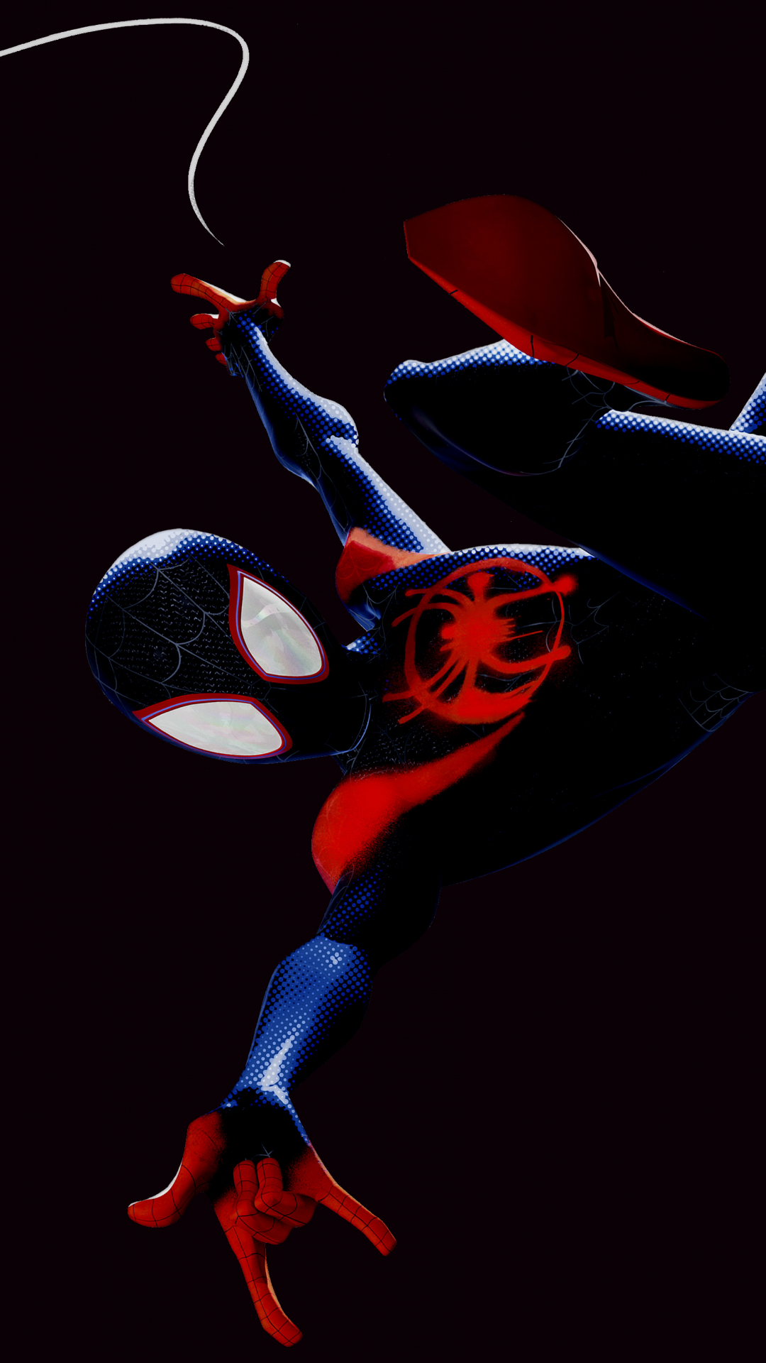 Miles Morales Wallpaper 4K, Spider-Man: Into the Spider-Verse, Black