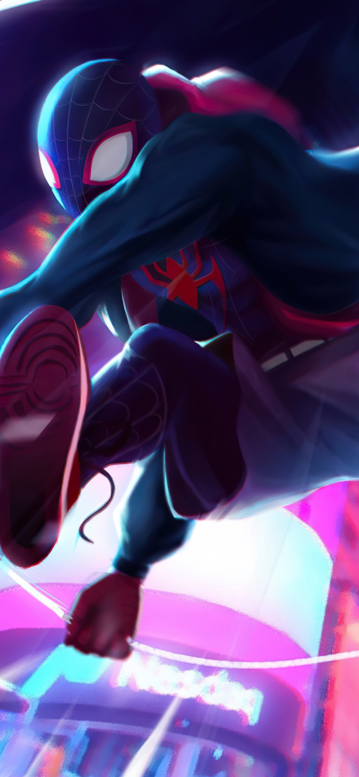 Miles Morales 4K Wallpaper, Spider-Man: Into the Spider