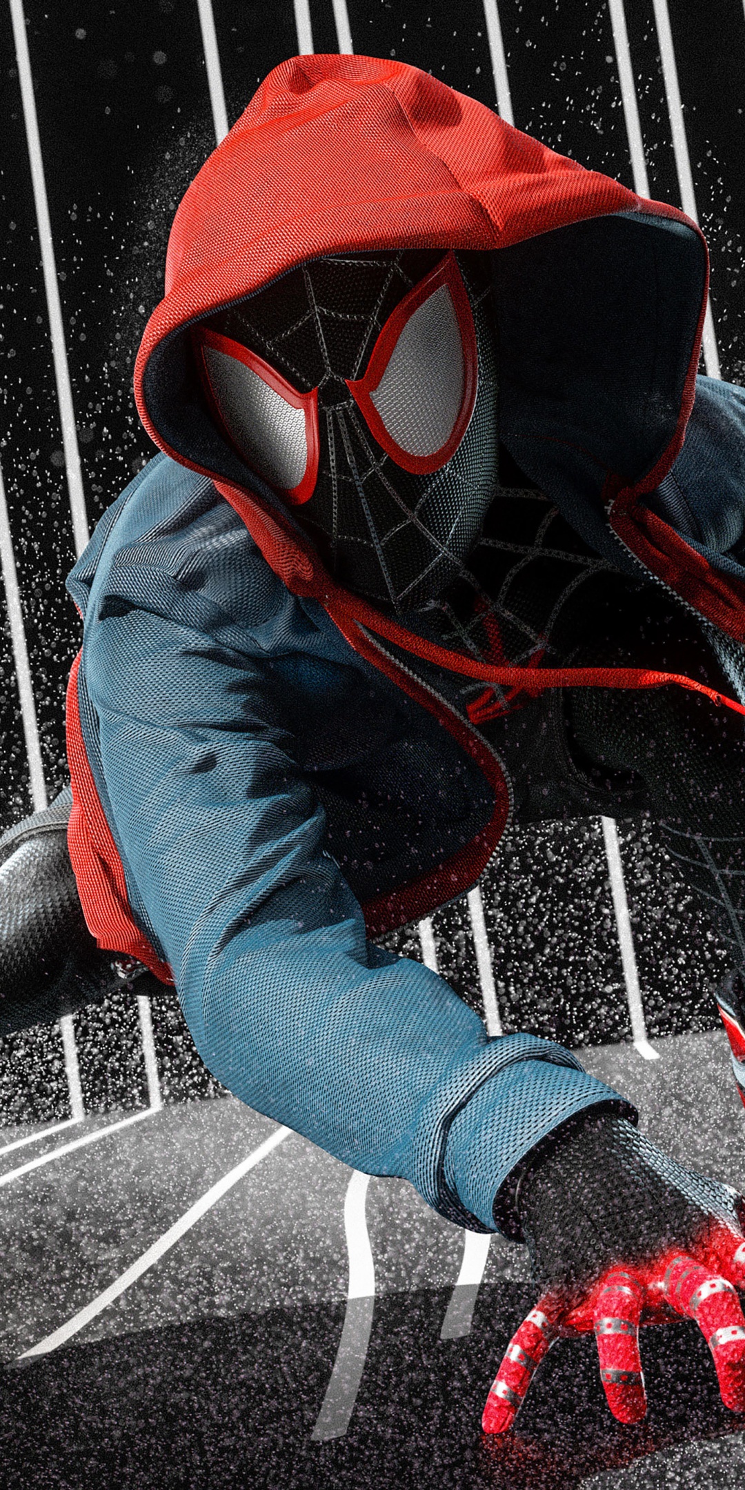 Miles Morales 4K Wallpaper, Spider-Man, Spider-Verse, Marvel
