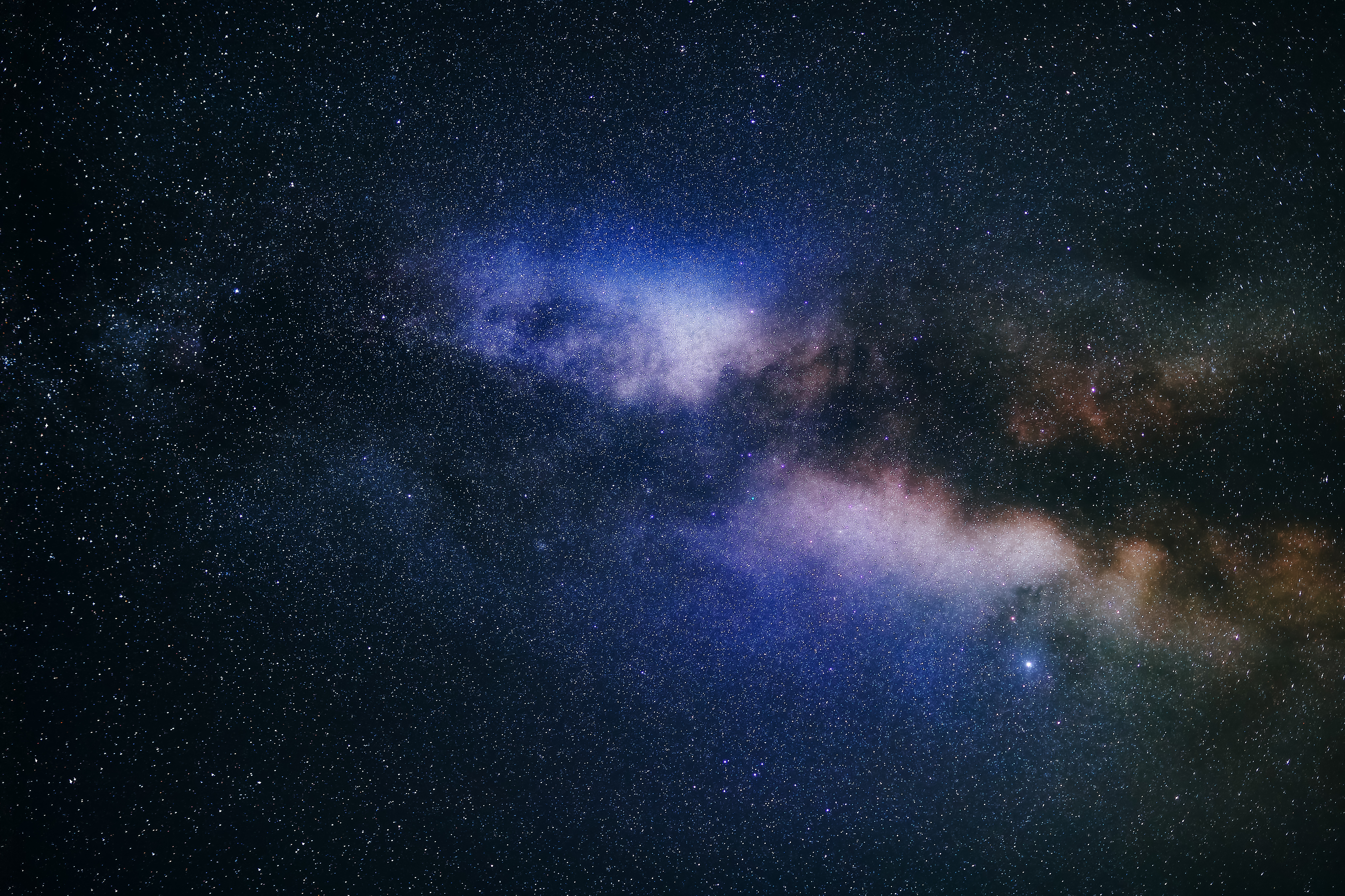 Milky Way Wallpaper 4K, Galaxy, Starry sky, Space, #9191