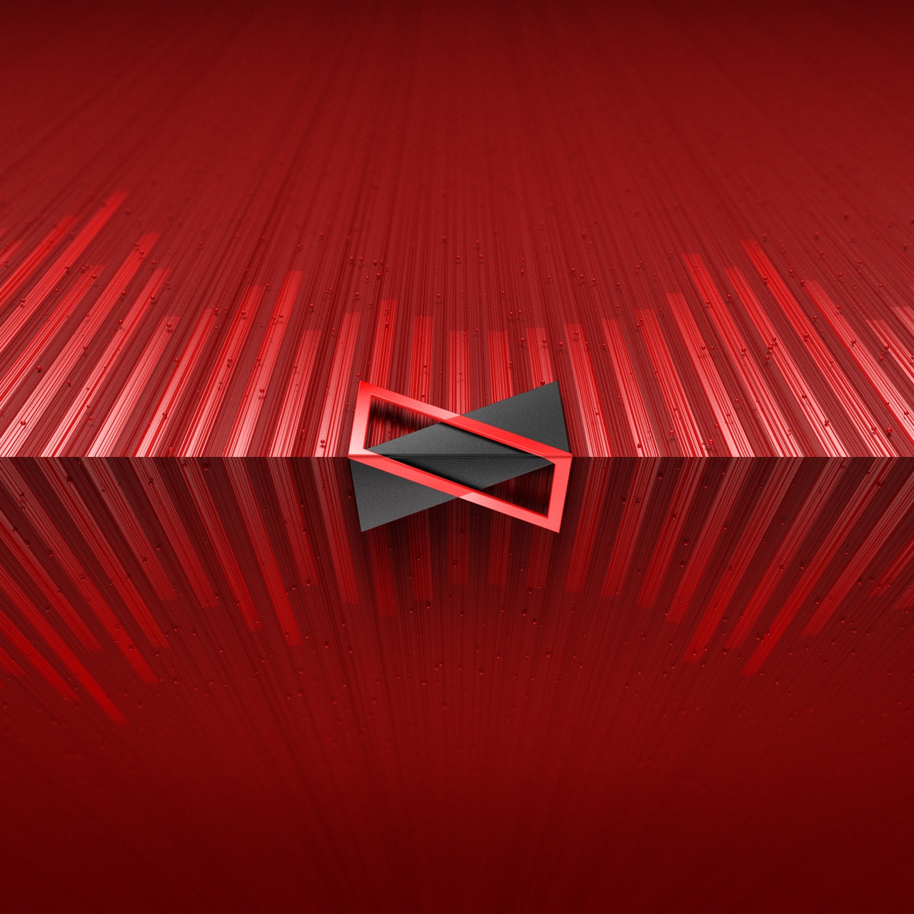 MKBHD Wallpaper 4K, Red abstract, 3D background, 5K