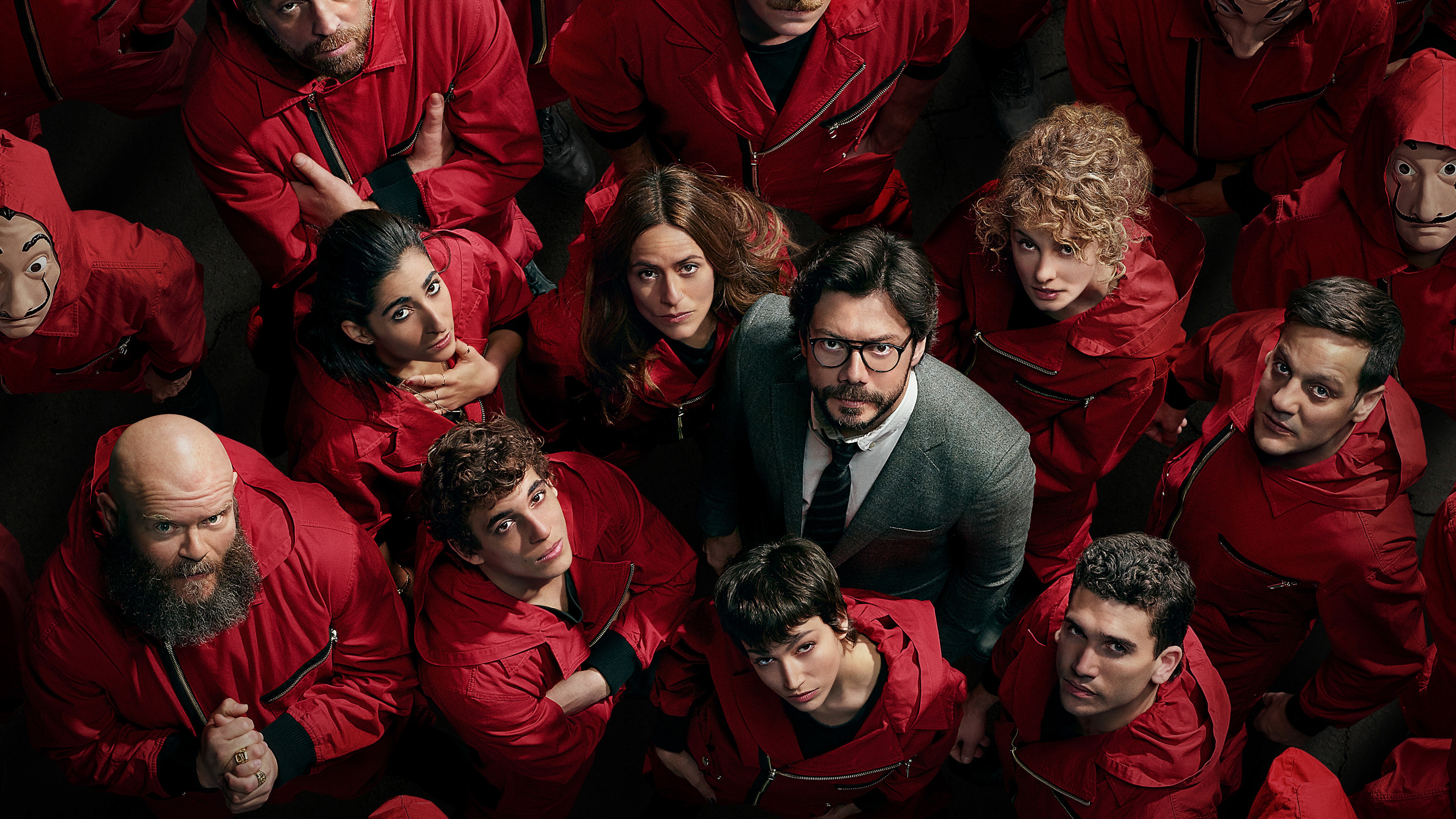 Money Heist Professor Background Wallpaper 53039 - Baltana