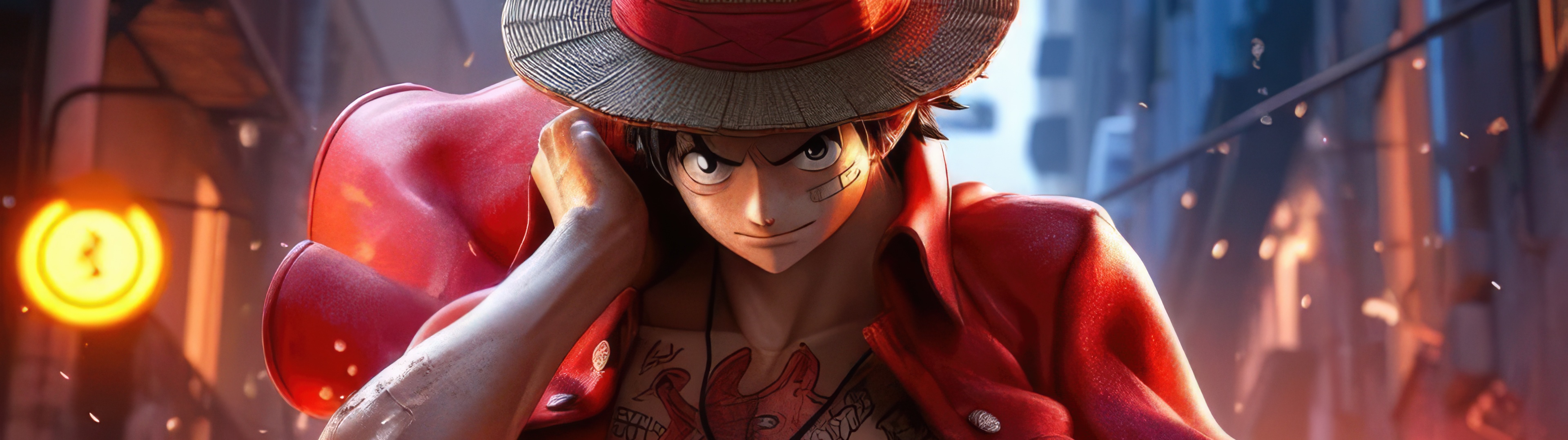 Anime, One Piece, Monkey D. Luffy, real people, lifestyles HD wallpaper