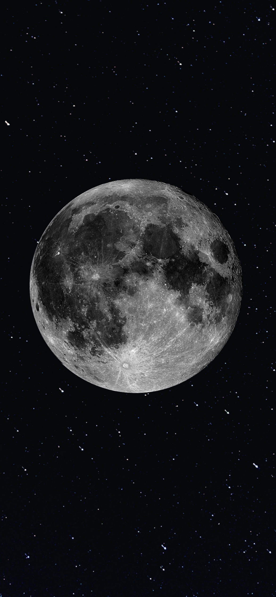 Moon Wallpaper 4K ColorOS Stock Astronomy 358