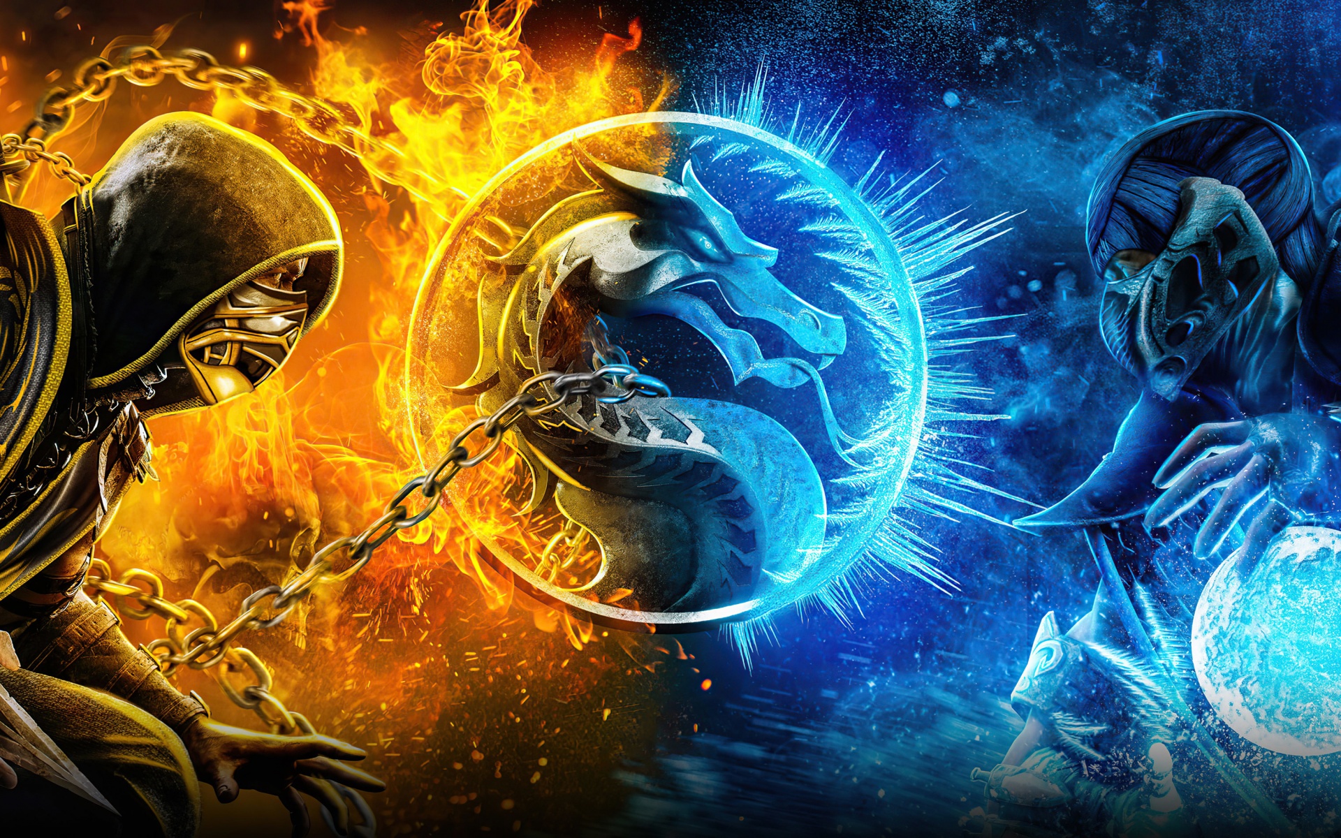 Mortal Kombat 4K Wallpaper, 2021 Movies, Sub-Zero, Scorpion, Movies, #5265