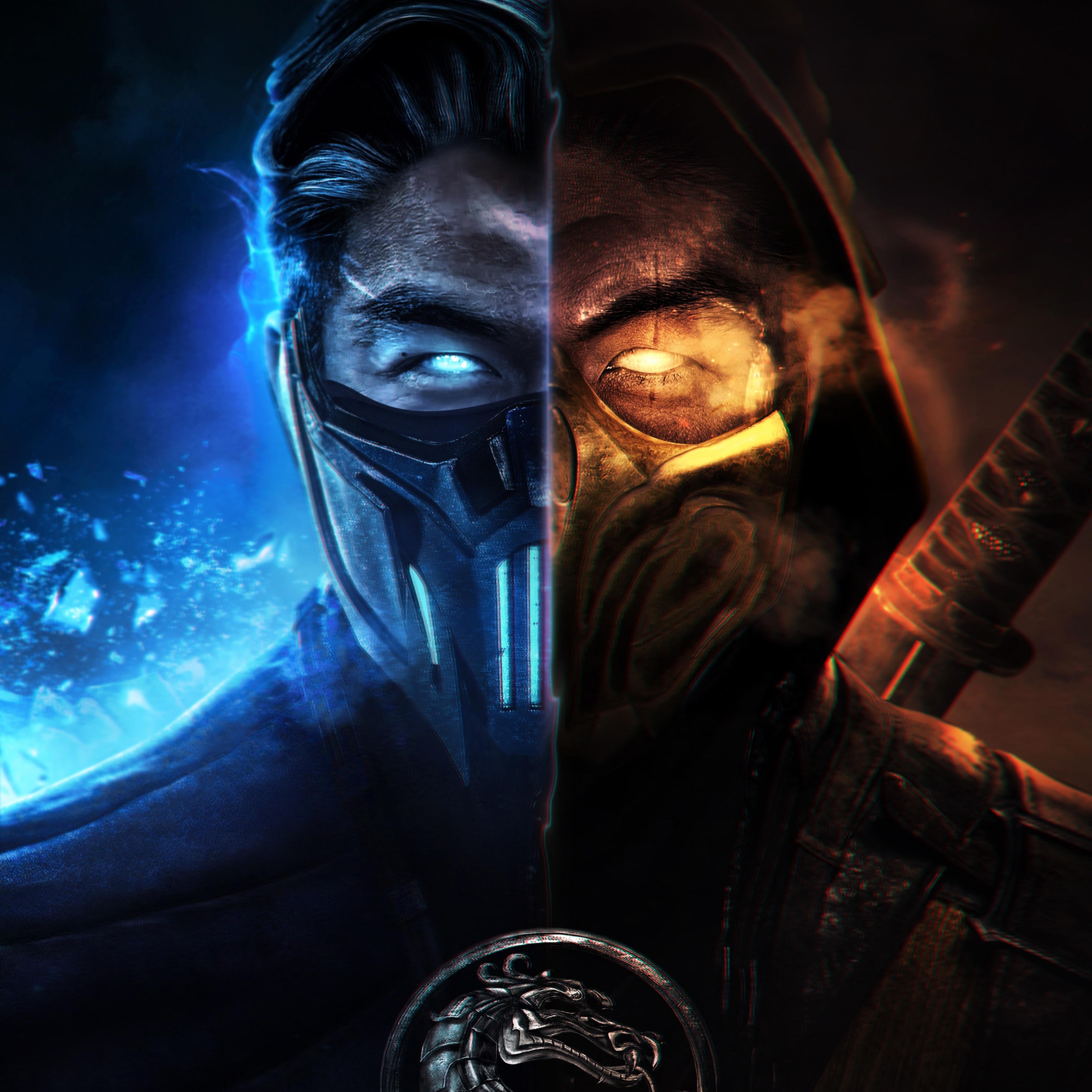 HD wallpaper: Mortal Kombat, Scorpion (Mortal Kombat), Sub-Zero (Mortal  Kombat) | Wallpaper Flare