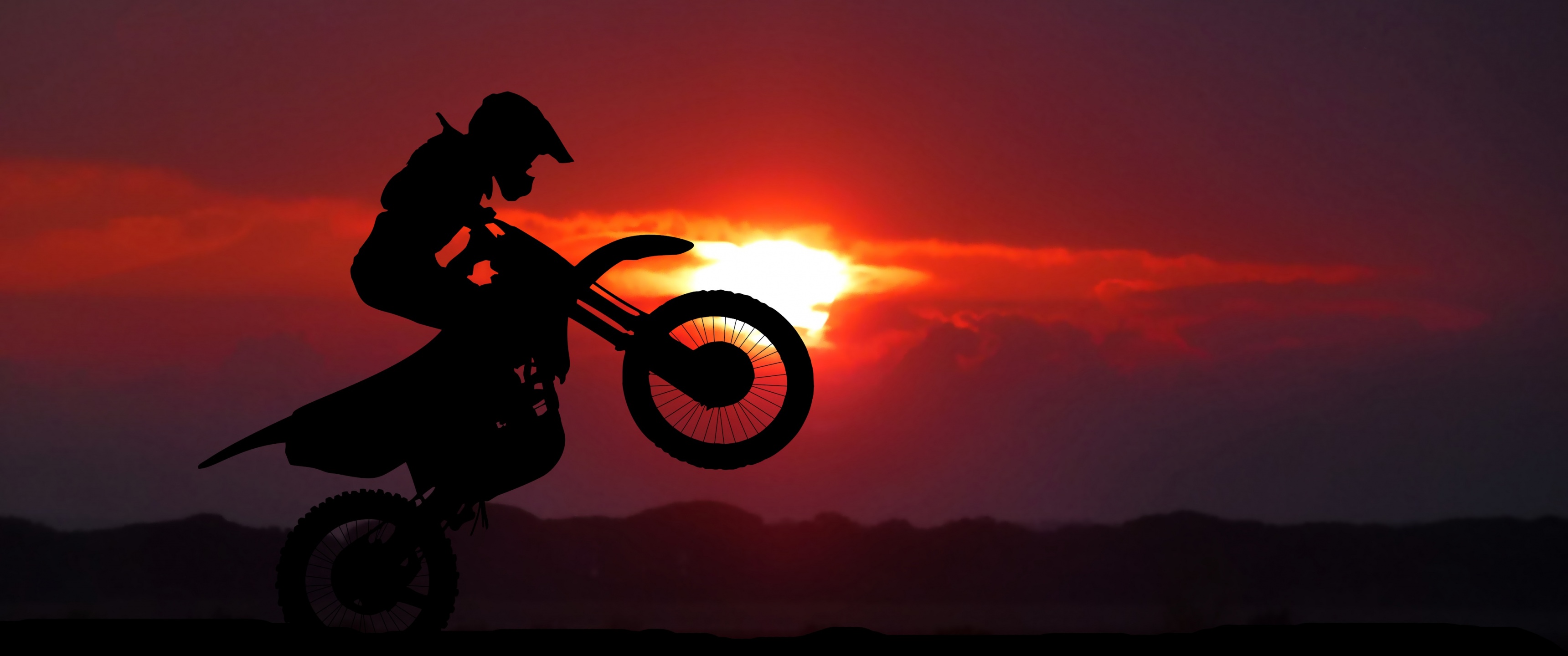 Sunset Bike Racing - Motocross for windows download free