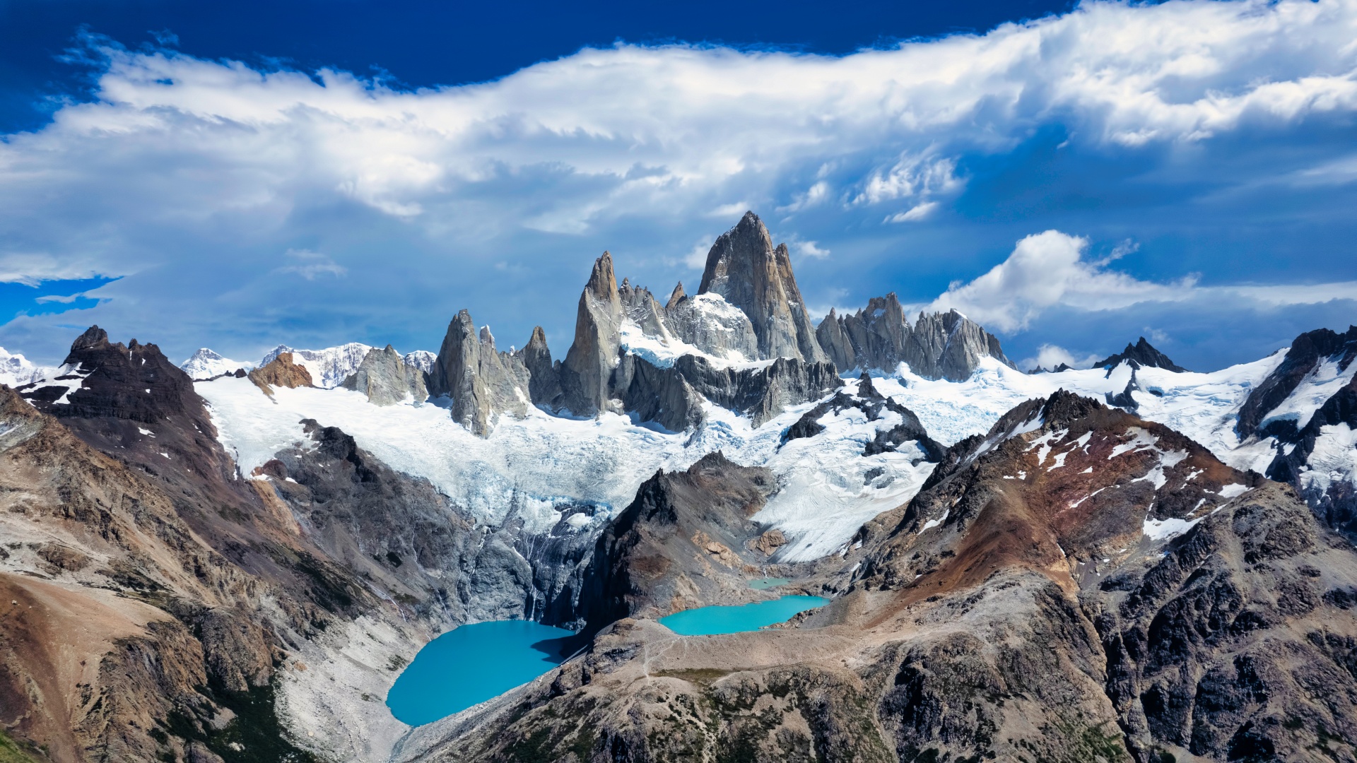 Mount Fitz Roy Wallpaper 4K, Patagonia, Landscape