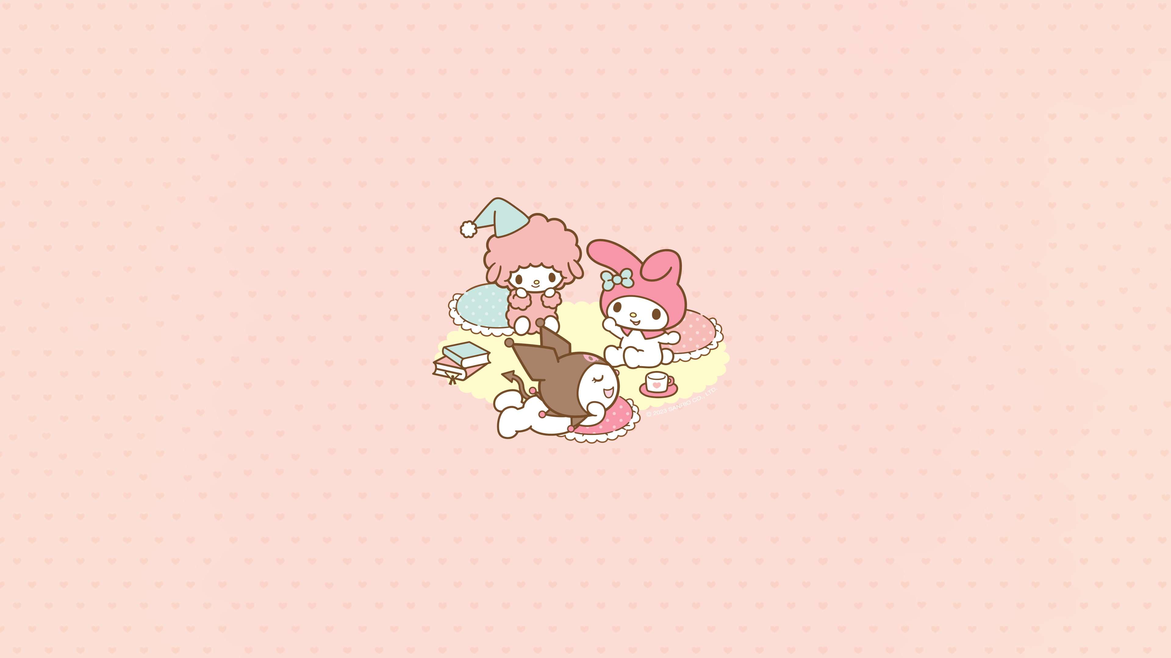 Download Baby My Melody And Flat Wallpaper  Wallpaperscom