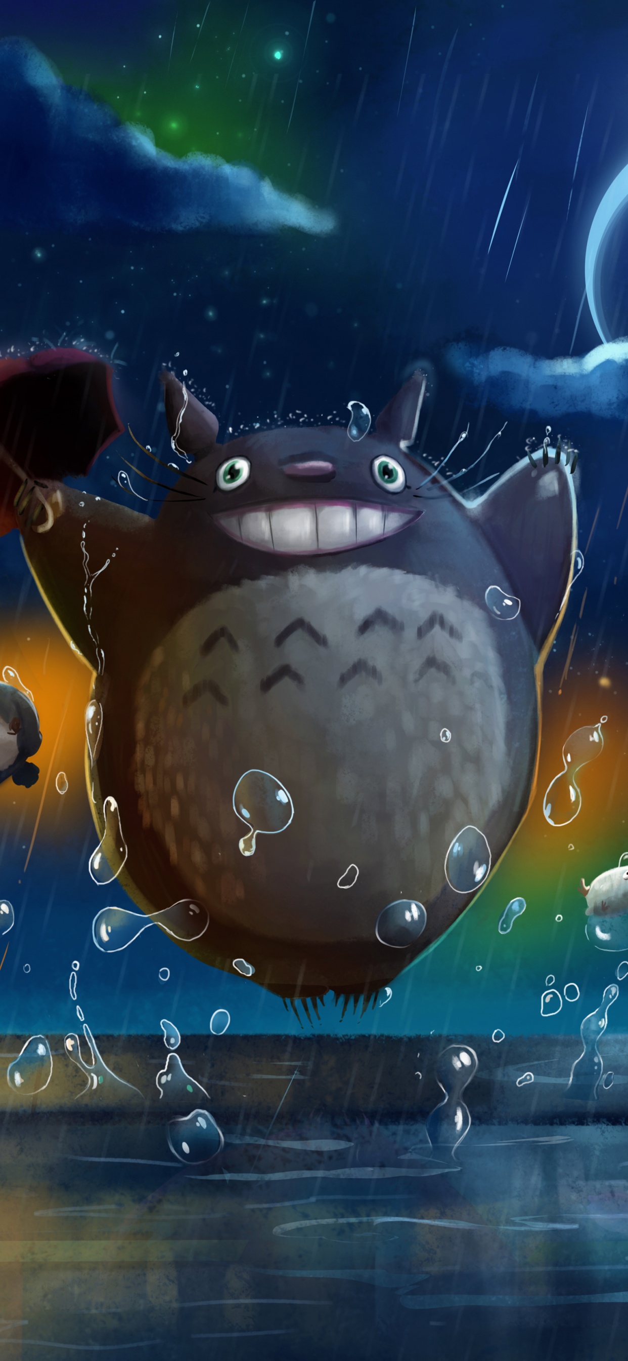 My Neighbor Totoro Characters Anime 4K Wallpaper iPhone HD Phone 6720f