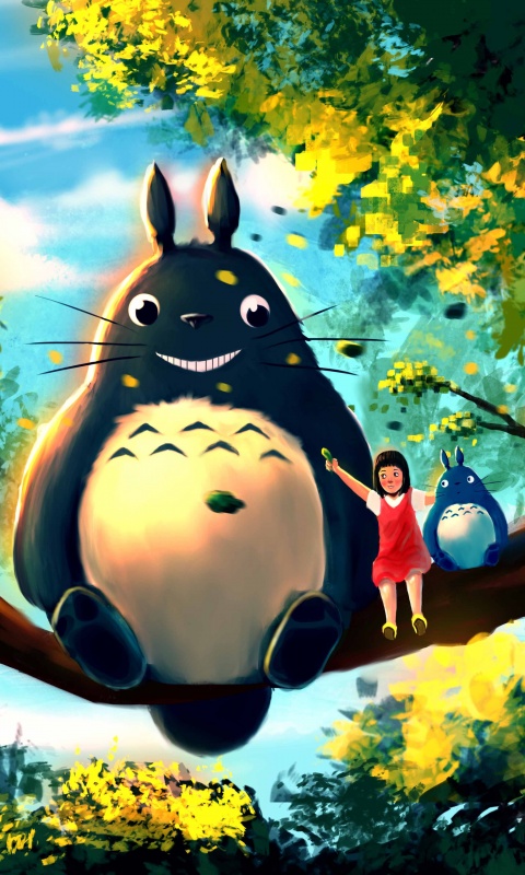 My Neighbor Totoro Wallpaper 4K, Mei, Tonari no Totoro