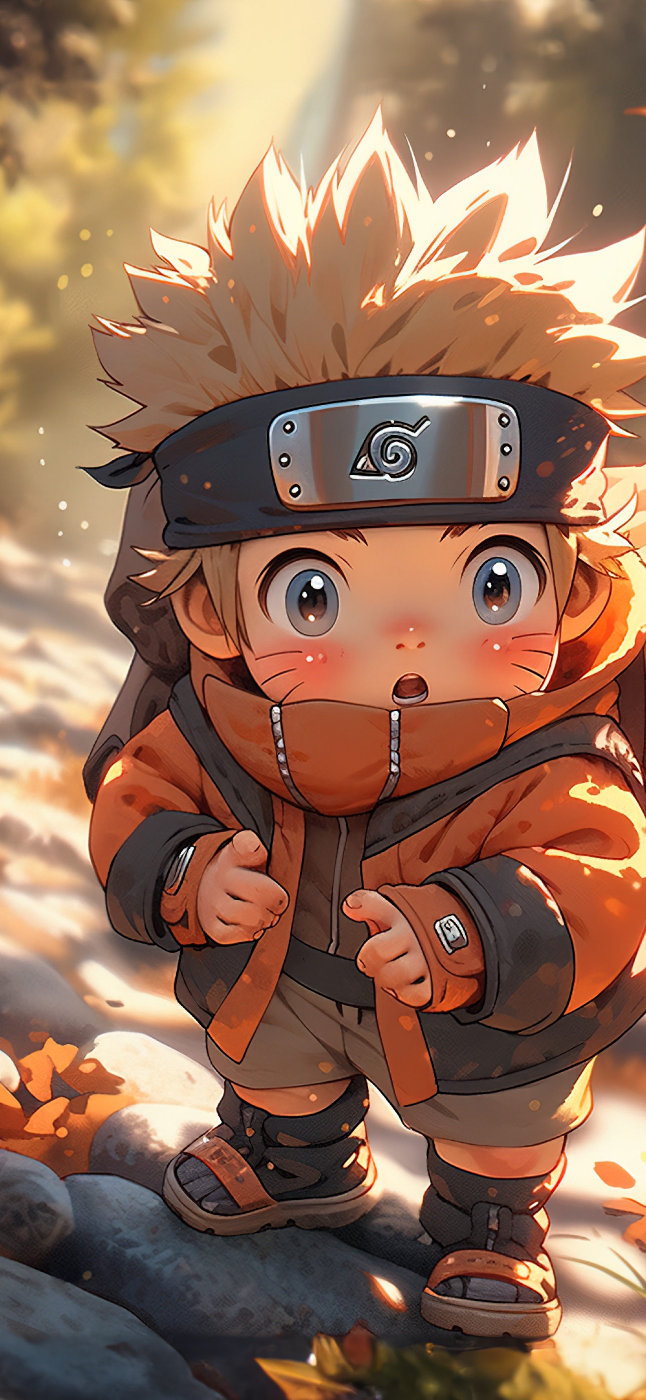 Naruto Cute Art Wallpaper iPhone - Naruto Anime Wallpaper HD 🦊