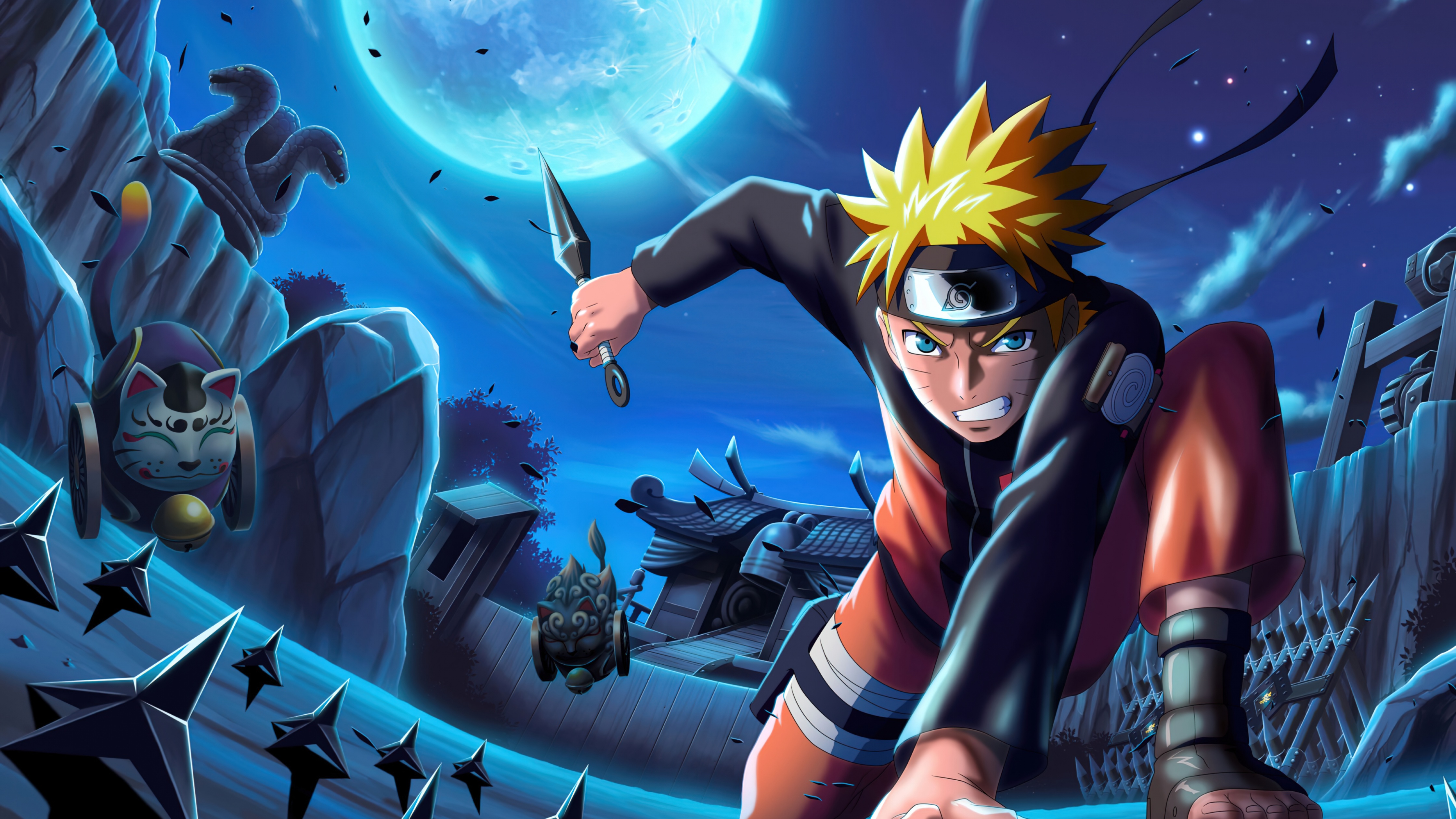 Naruto Uzumaki Wallpaper 4K, Action, Power, Anime, #6493