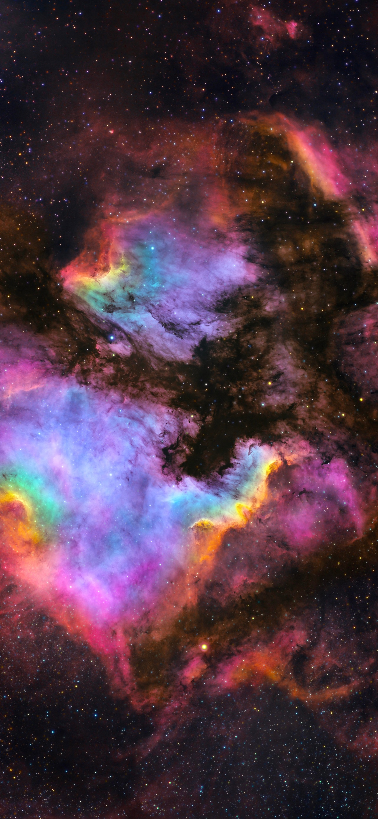 Nebula Wallpaper 4k Astrophotography Stars Colorful Galaxy Space